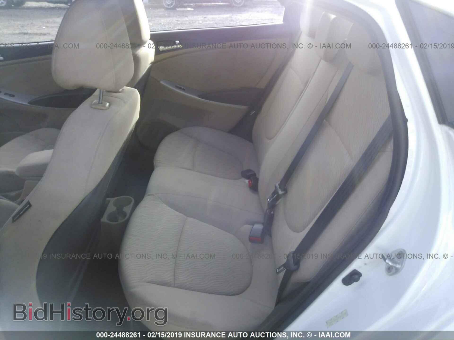 2013 HYUNDAI ACCENT - VIN: KMHCU4AE3DU475378 - Фото 8