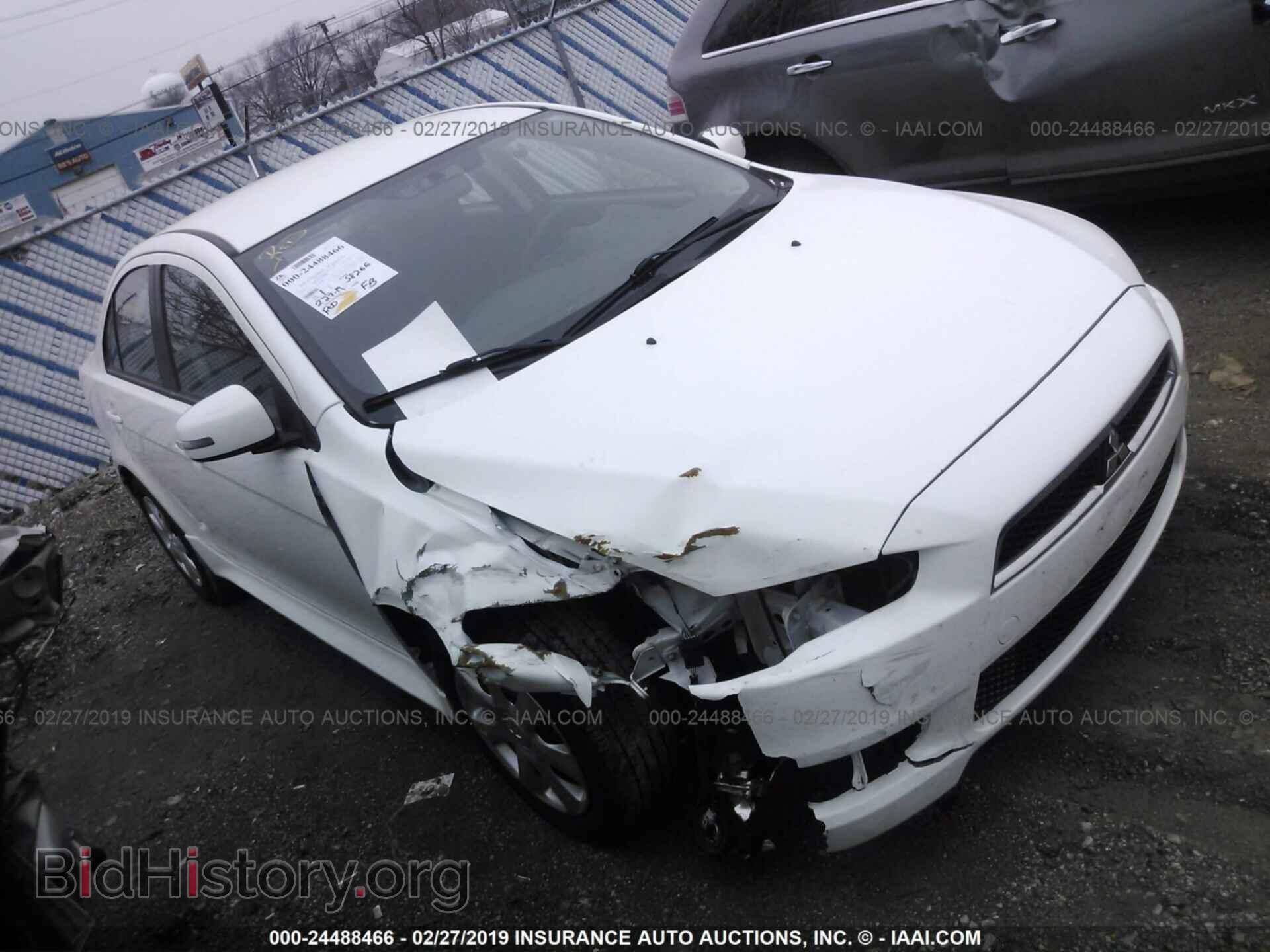 Photo JA32U2FU7FU000659 - MITSUBISHI LANCER 2015