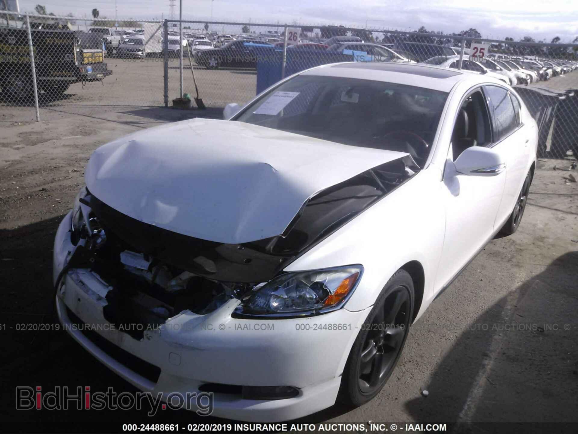 2011 LEXUS GS - VIN: JTHBE1KS5B0053549 - Photo 2