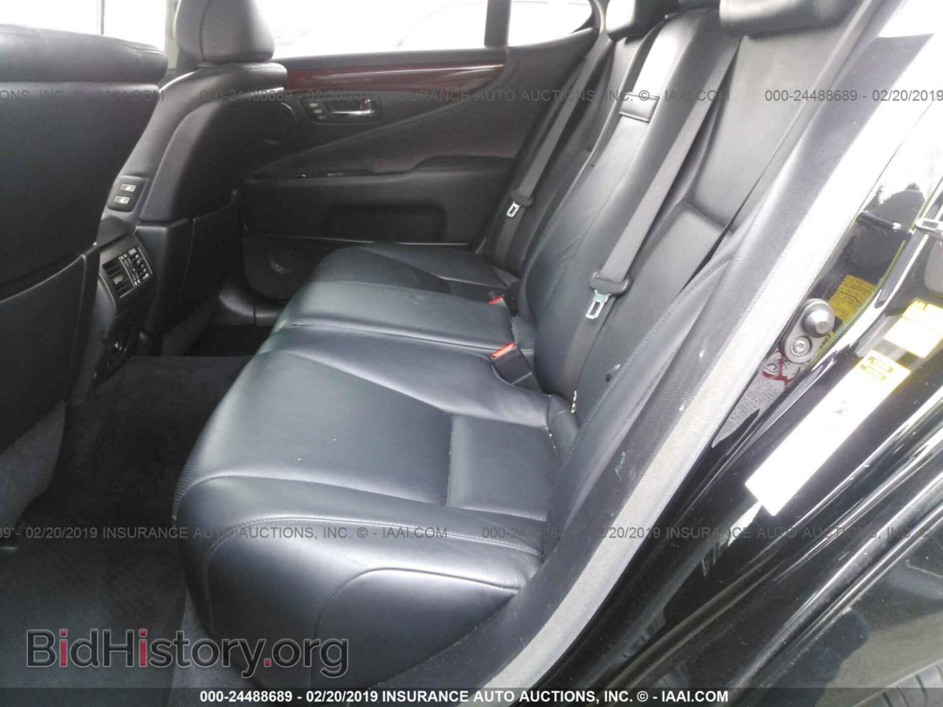 2007 LEXUS LS - VIN: JTHBL46F575043778 - Фото 8