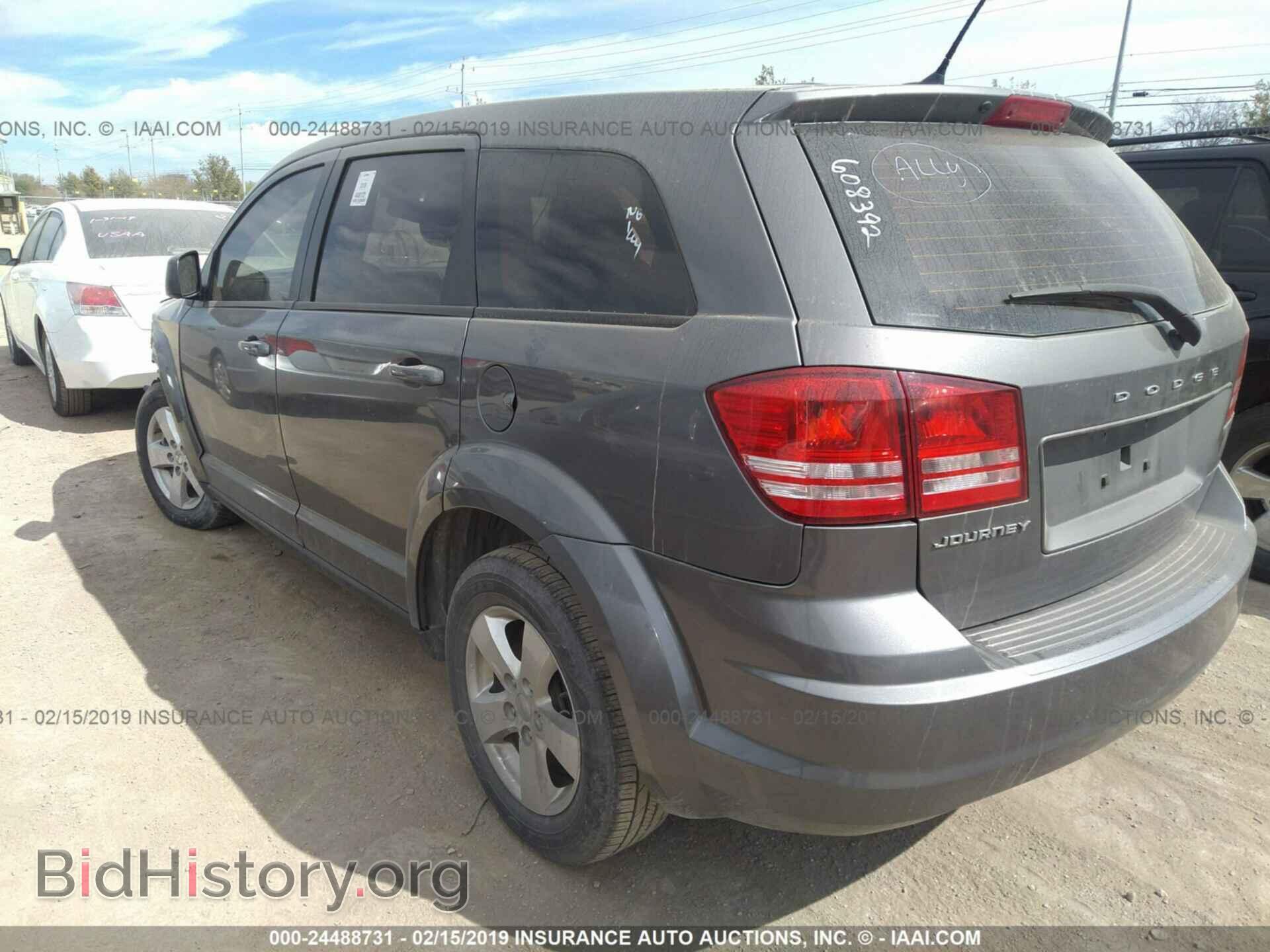 2013 DODGE JOURNEY - VIN: 3C4PDCAB6DT608392 - Фото 3