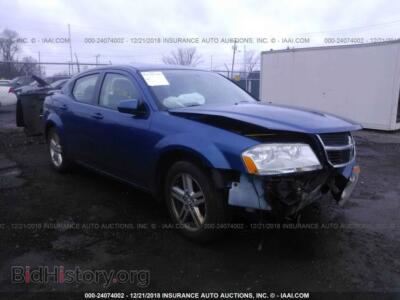 2010 Dodge AVENGER, синий — VIN 1B3CC5FB5AN191771, IAAI