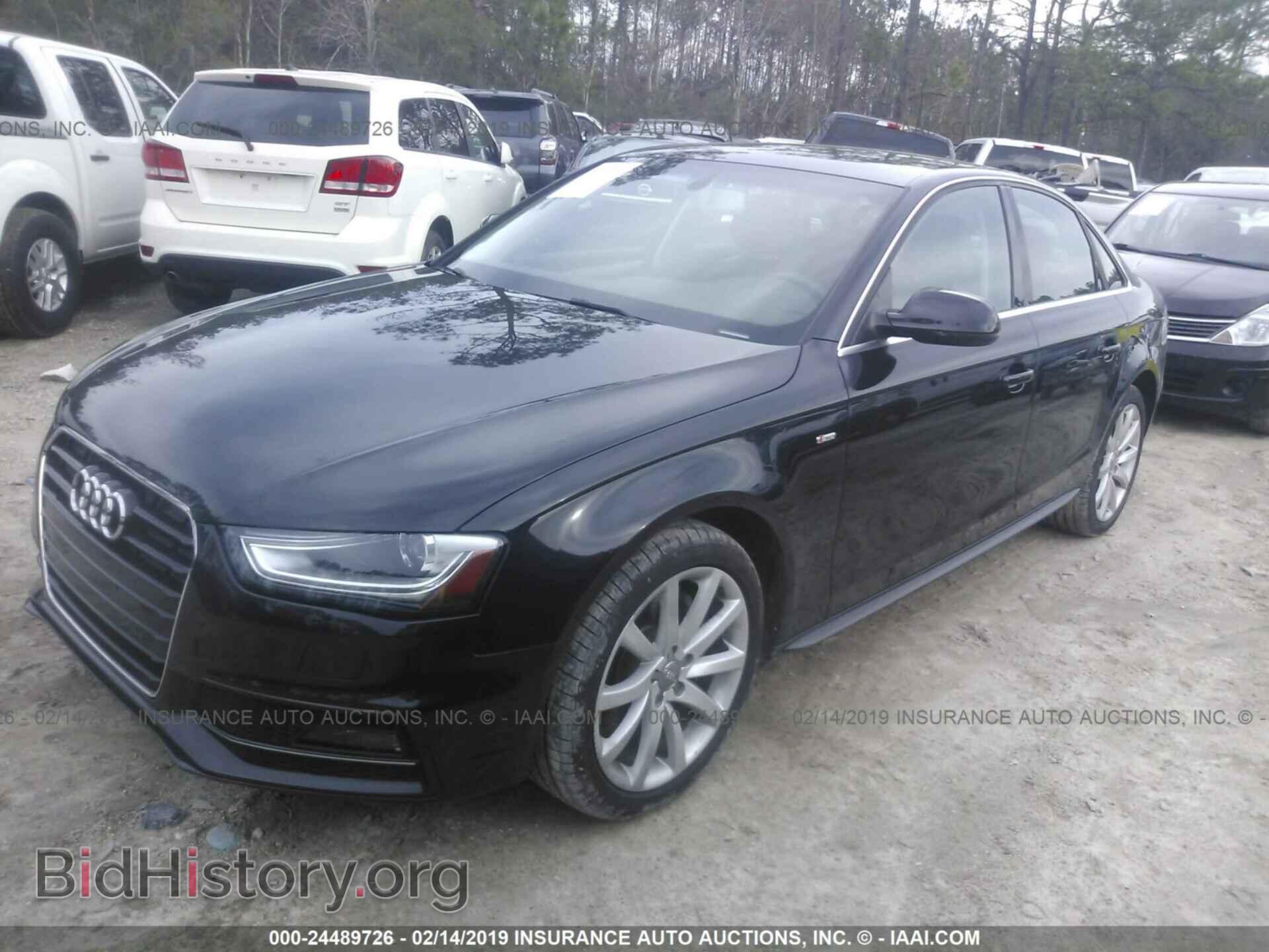 2014 AUDI A4 - VIN: WAUAFAFL8EN036228 - Photo 2