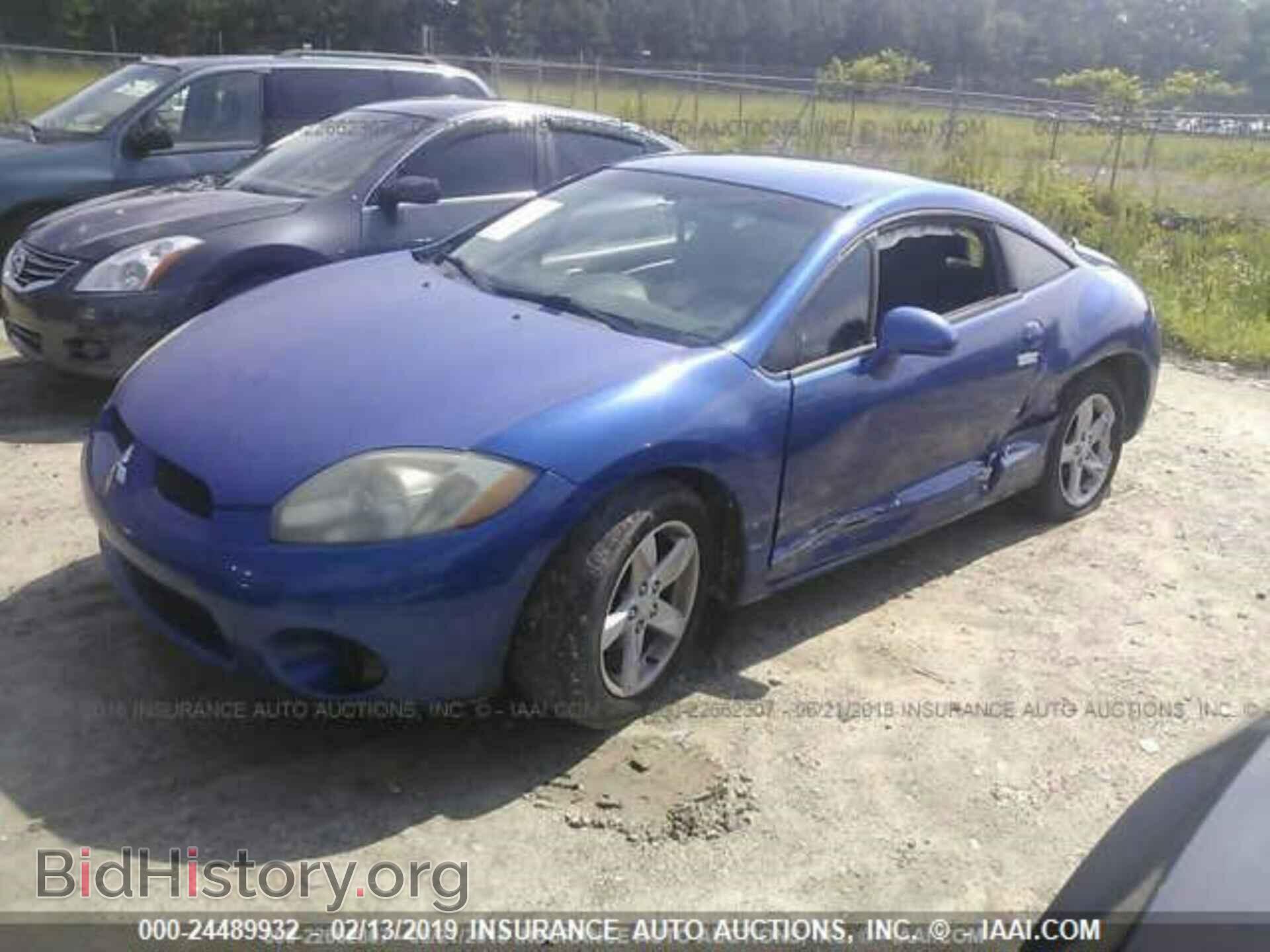 2006 MITSUBISHI ECLIPSE - VIN: 4A3AK24F46E050062 - Фото 2
