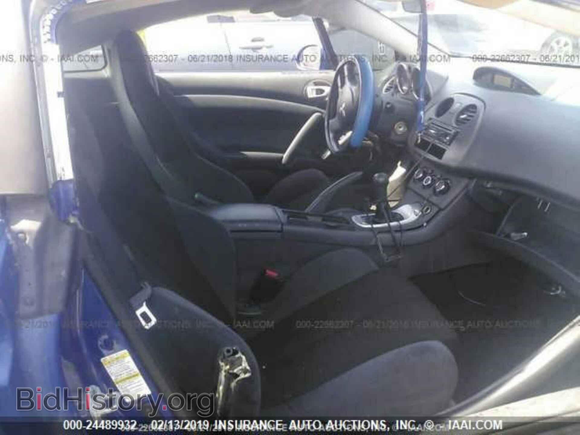 2006 MITSUBISHI ECLIPSE - VIN: 4A3AK24F46E050062 - Фото 5