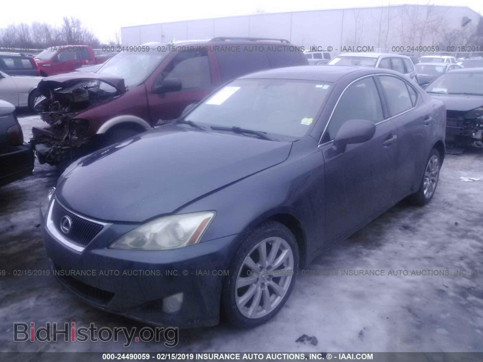 2008 LEXUS IS - VIN: JTHCK262185022727 - Фото 2