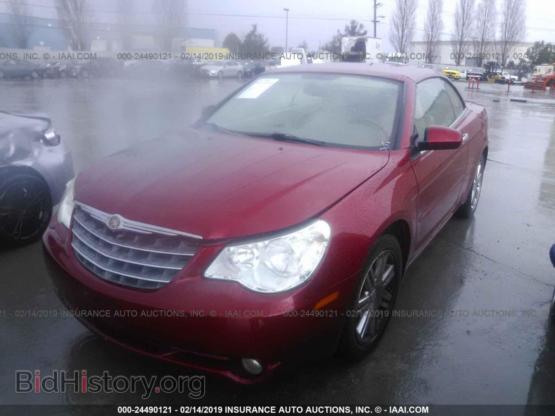 2008 CHRYSLER SEBRING - VIN: 1C3LC65MX8N637760 - Фото 2