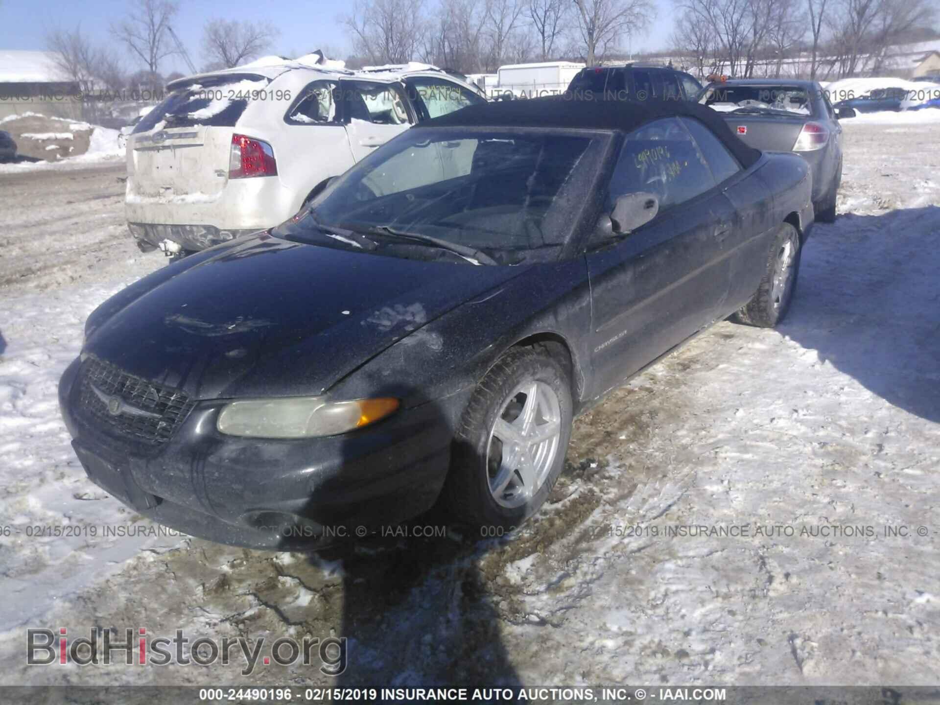 1999 CHRYSLER SEBRING - VIN: 3C3EL55H1XT586363 - Фото 2