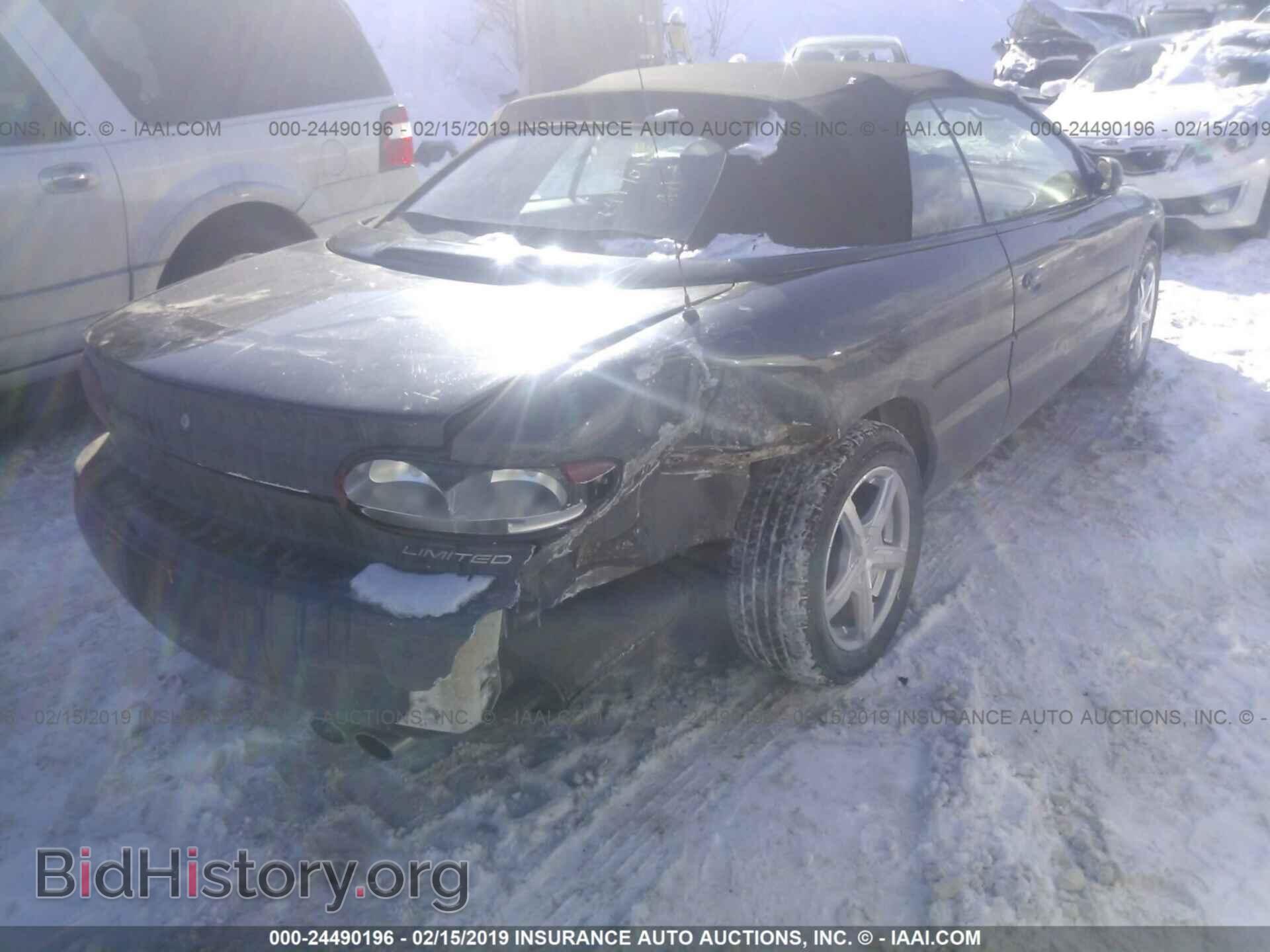 1999 CHRYSLER SEBRING - VIN: 3C3EL55H1XT586363 - Фото 4