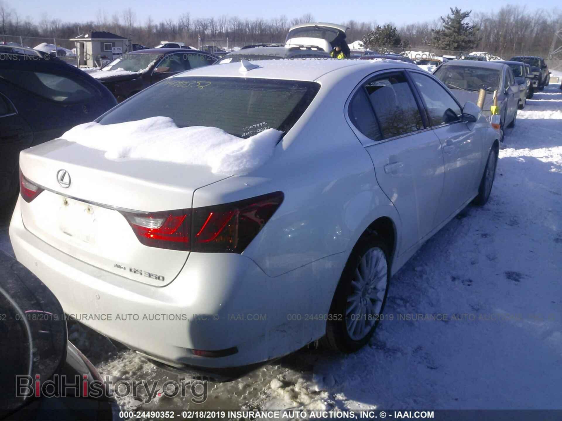 2013 LEXUS GS - VIN: JTHCE1BL4D5001333 - Photo 4