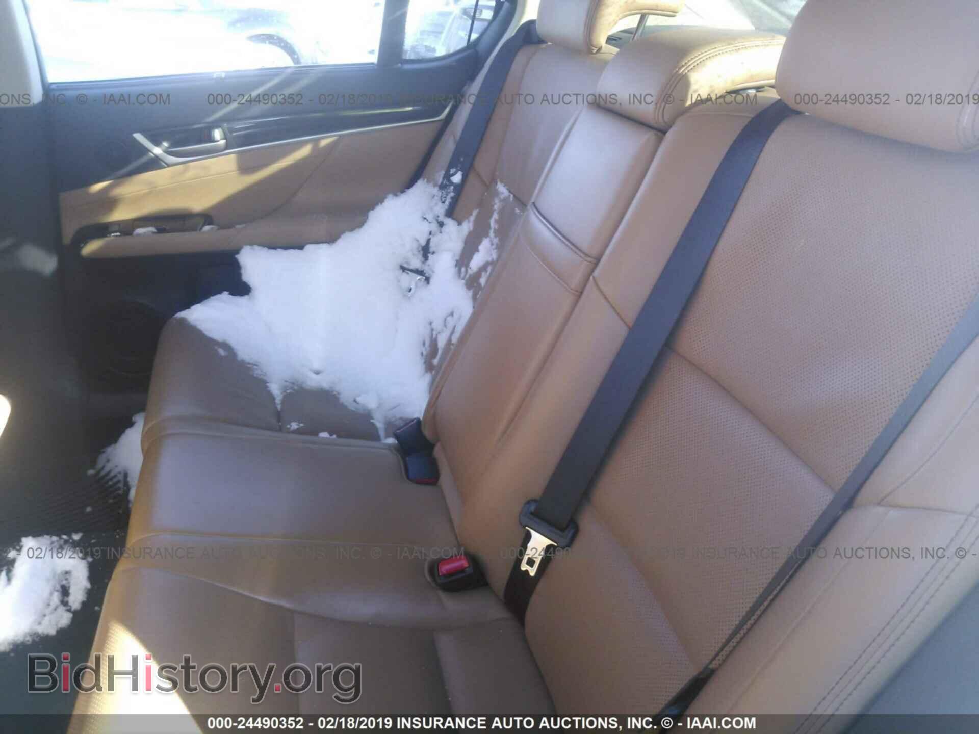 2013 LEXUS GS - VIN: JTHCE1BL4D5001333 - Photo 8