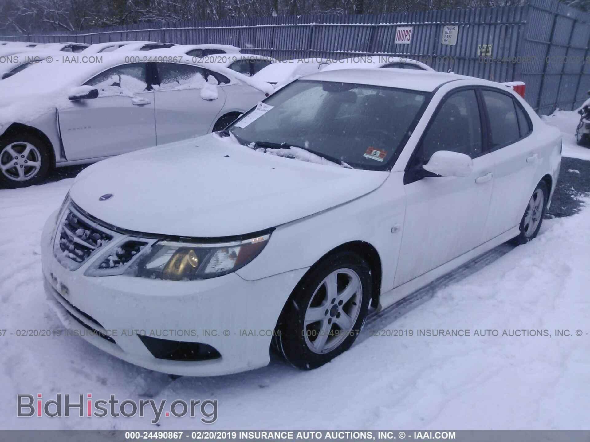 2011 SAAB 9-3 - VIN: YS3FA4CY8B1309608 - Фото 2