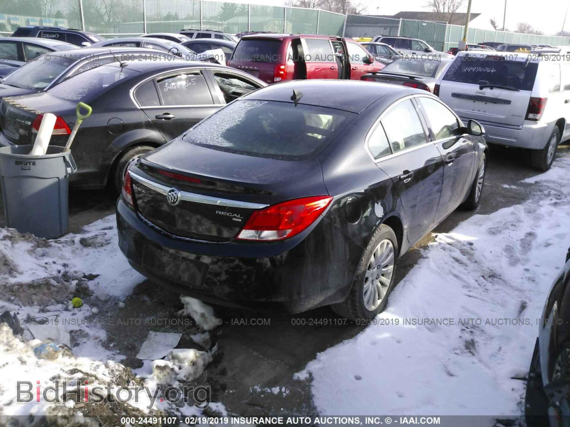 2011 BUICK REGAL - VIN: 2G4GN5EC0B9185557 - Фото 4