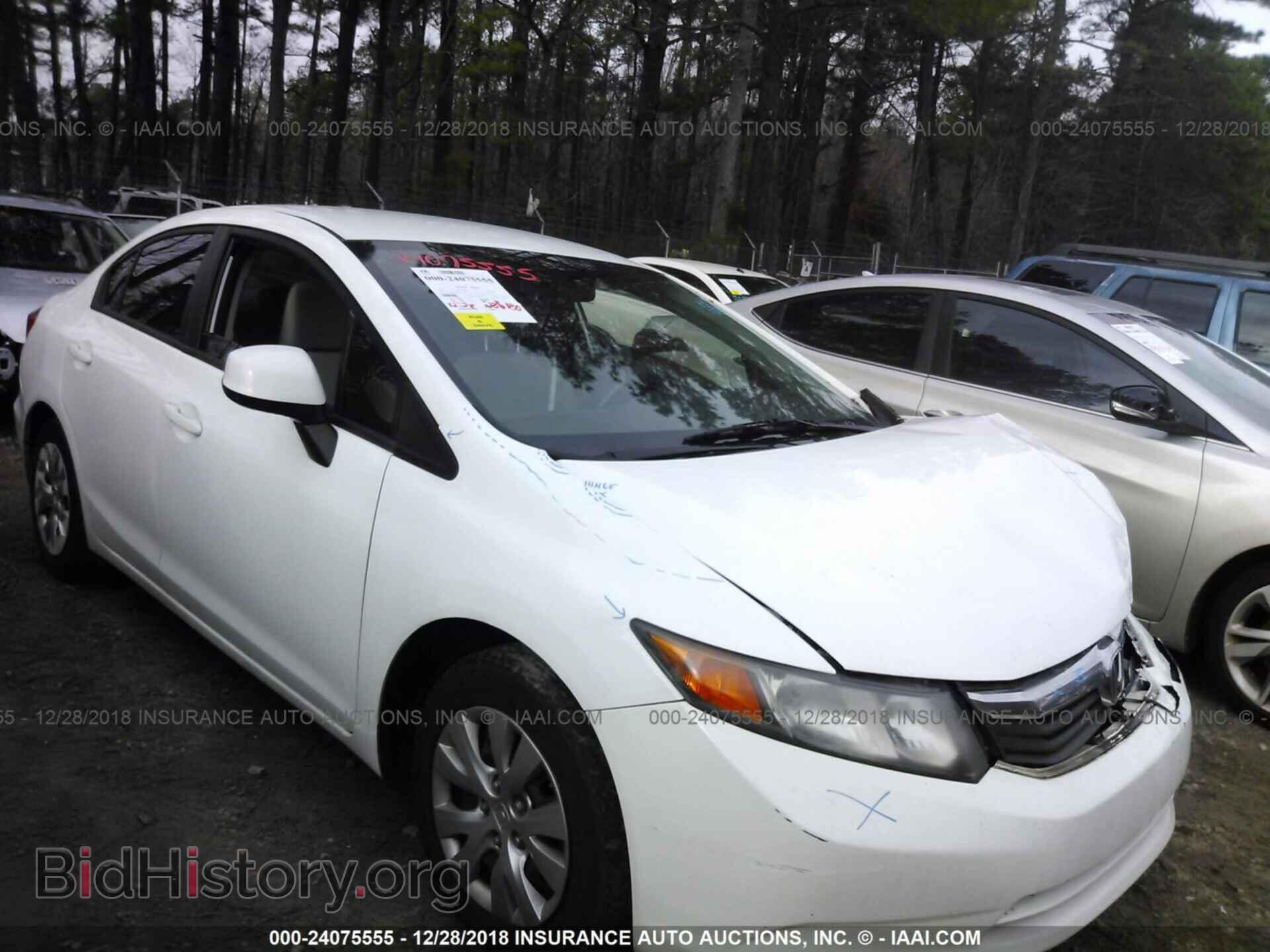 Фотография 19XFB2F59CE098881 - HONDA CIVIC 2012