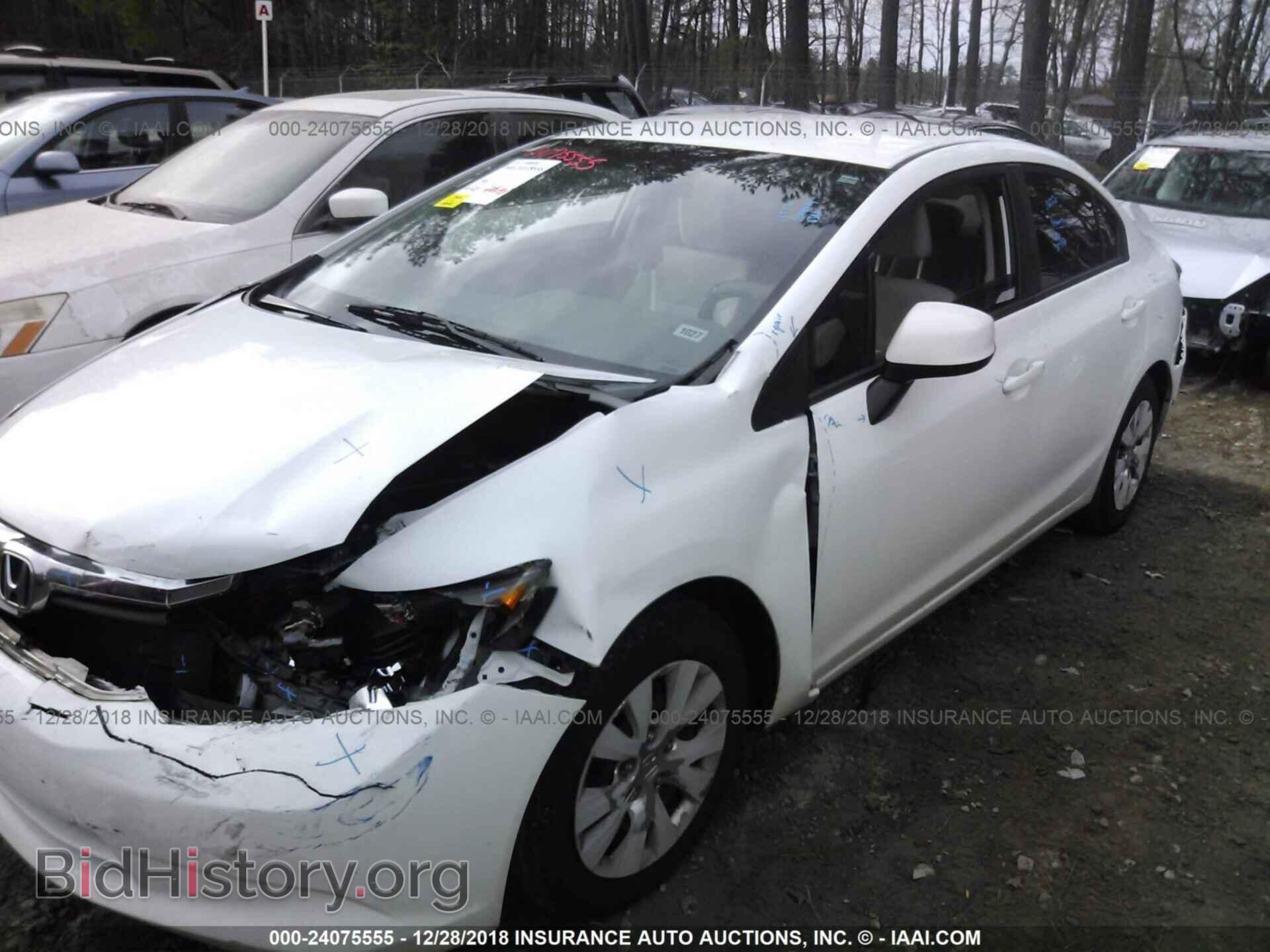 2012 HONDA CIVIC - VIN: 19XFB2F59CE098881 - Фото 2