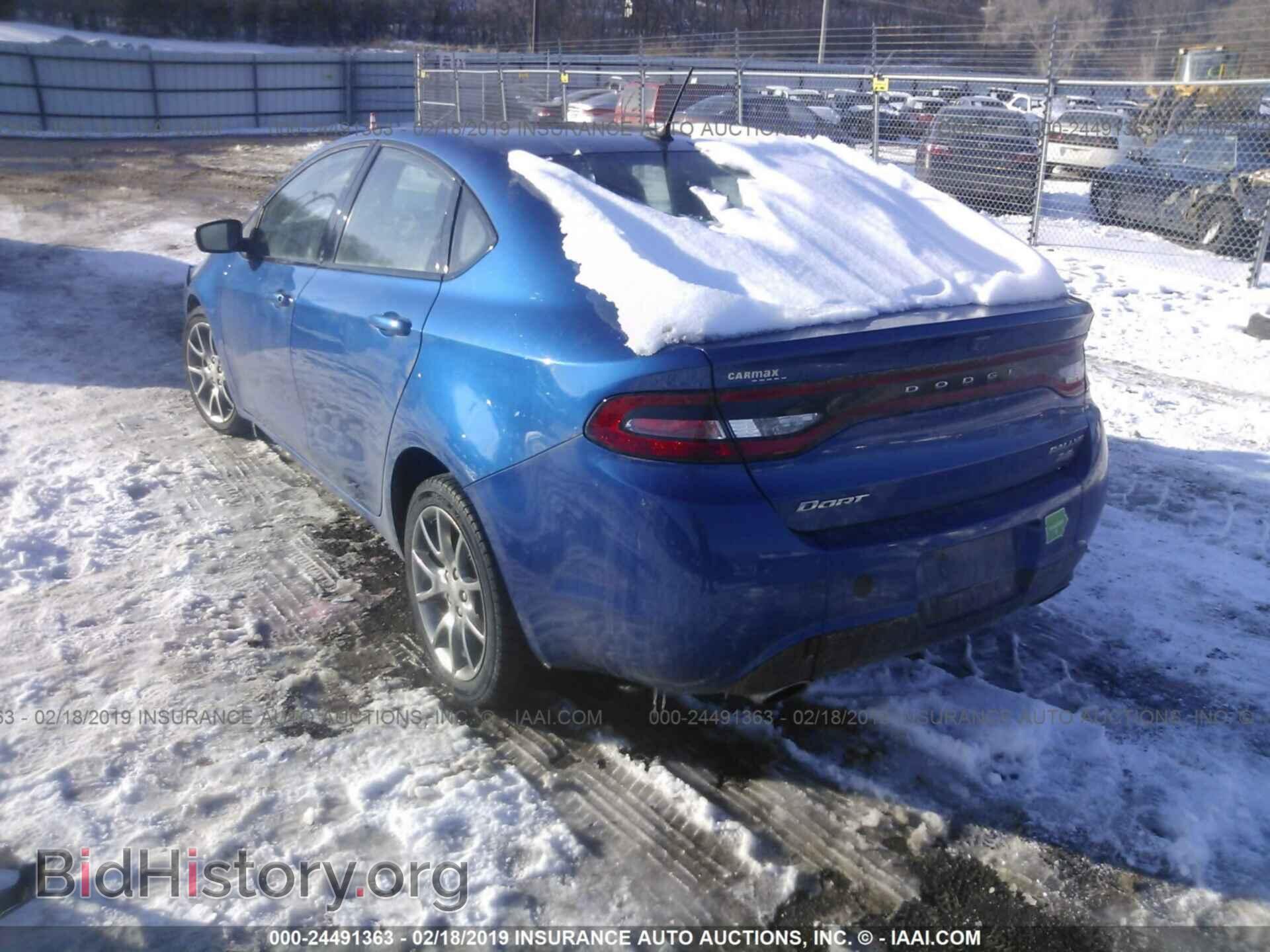2014 DODGE DART - VIN: 1C3CDFBB4ED861754 - Фото 3