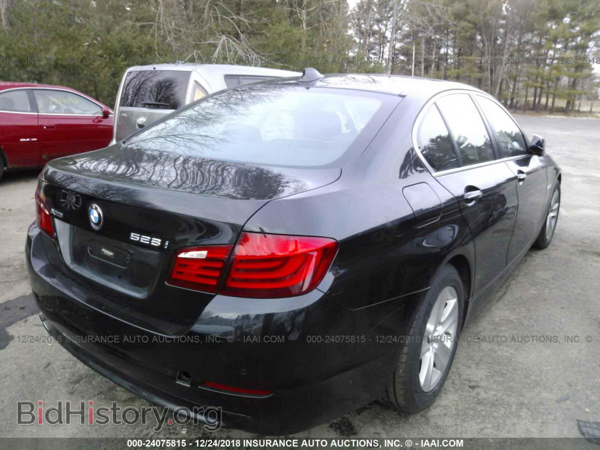 2013 BMW 528 - VIN: WBAXH5C56DDW14641 - Фото 4