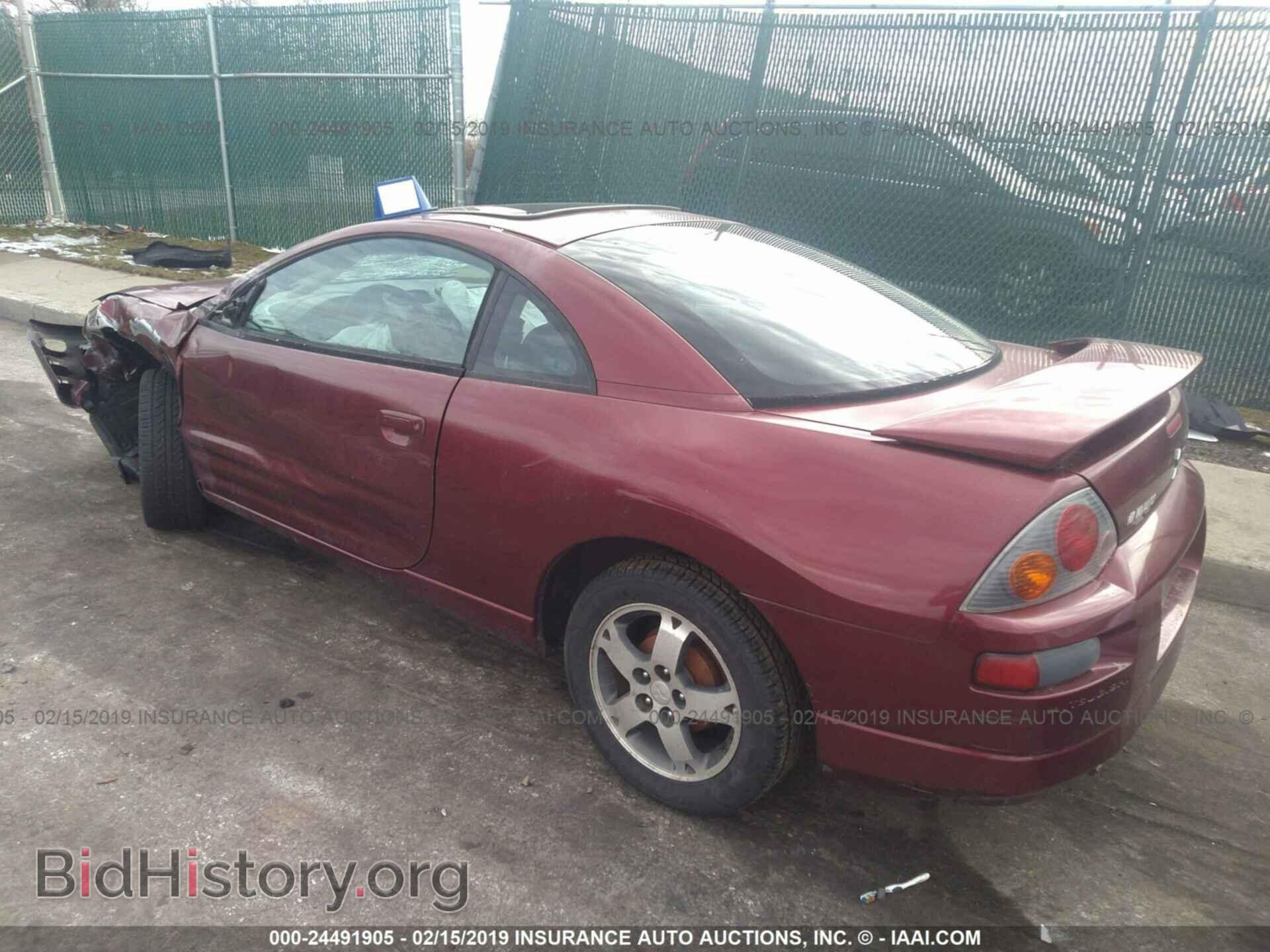 2003 MITSUBISHI ECLIPSE - VIN: 4A3AC44G13E080231 - Фото 3