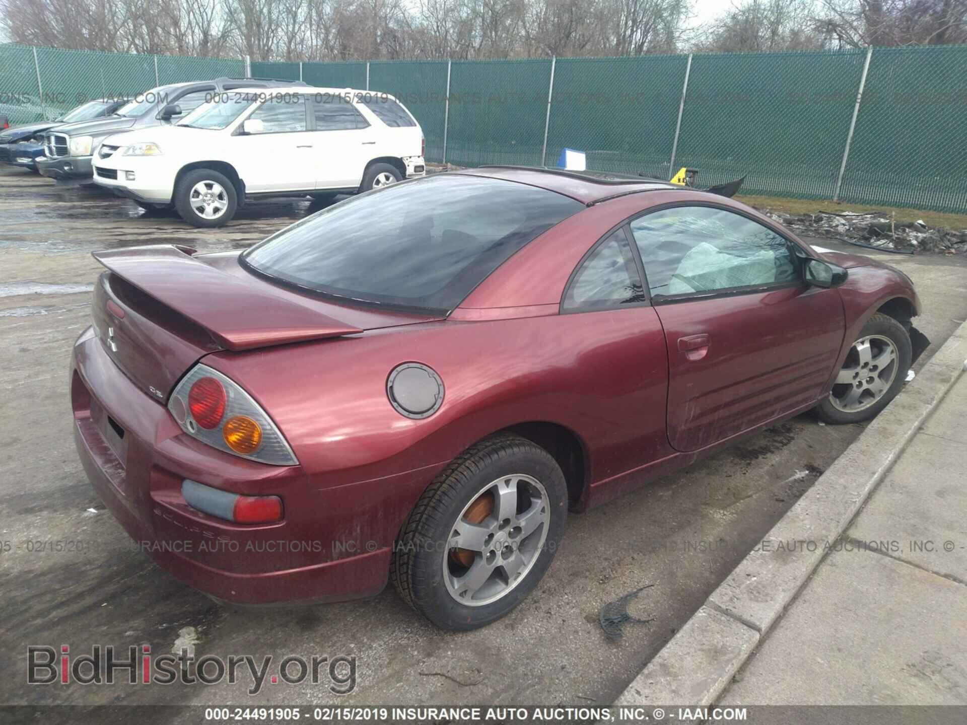 2003 MITSUBISHI ECLIPSE - VIN: 4A3AC44G13E080231 - Фото 4