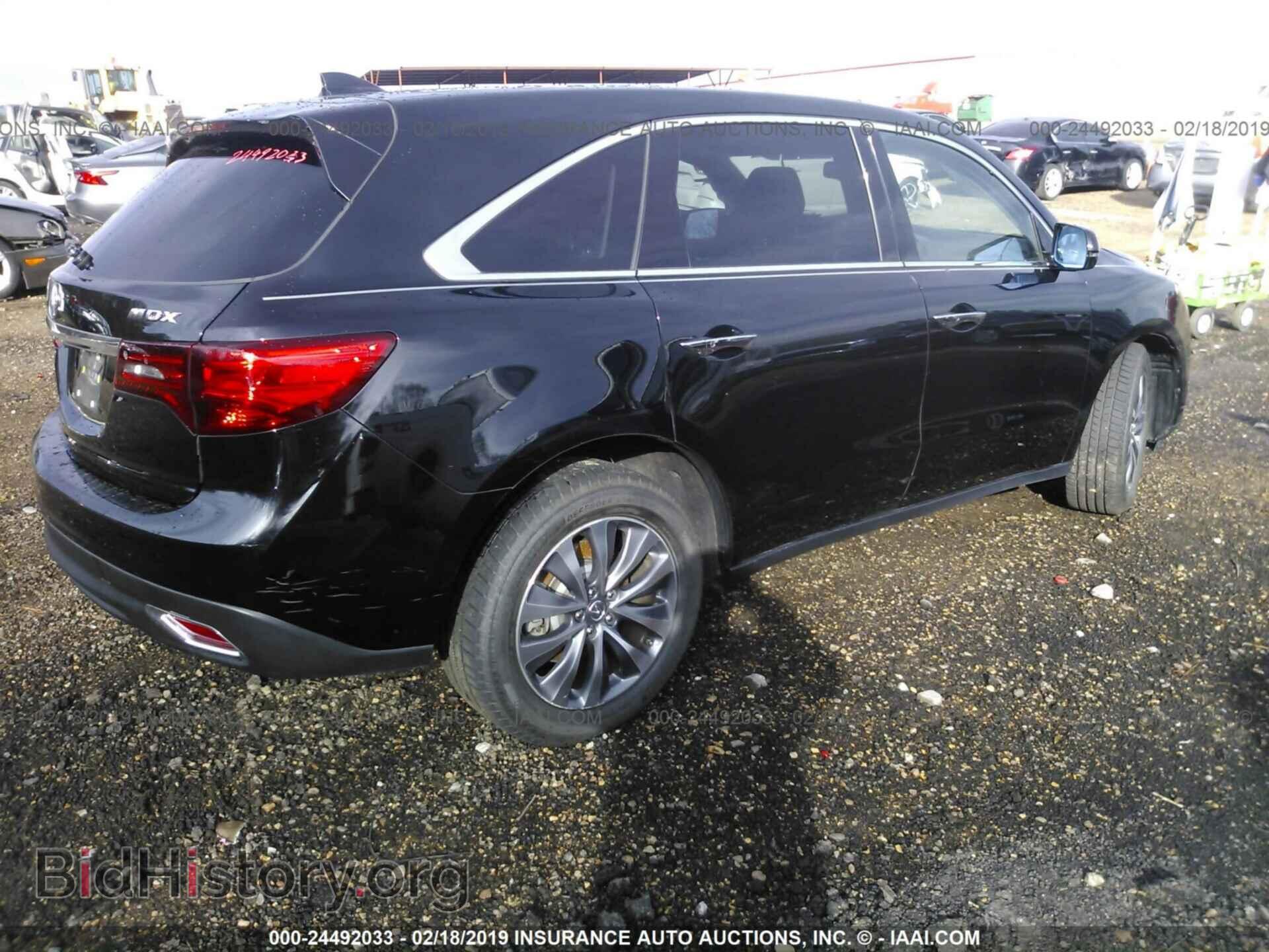 2015 ACURA MDX - VIN: 5FRYD3H48FB006492 - Фото 4