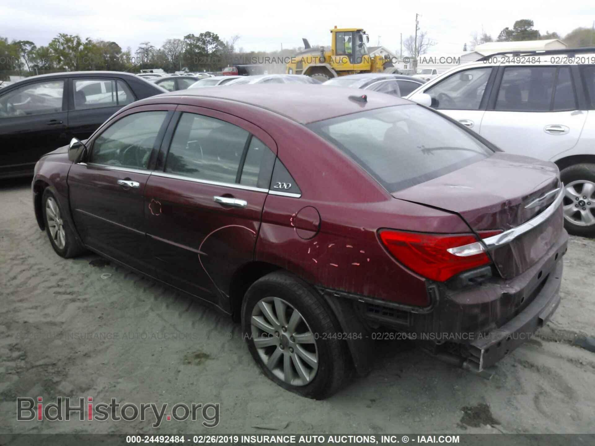 2013 CHRYSLER 200 - VIN: 1C3CCBCG4DN607878 - Фото 3