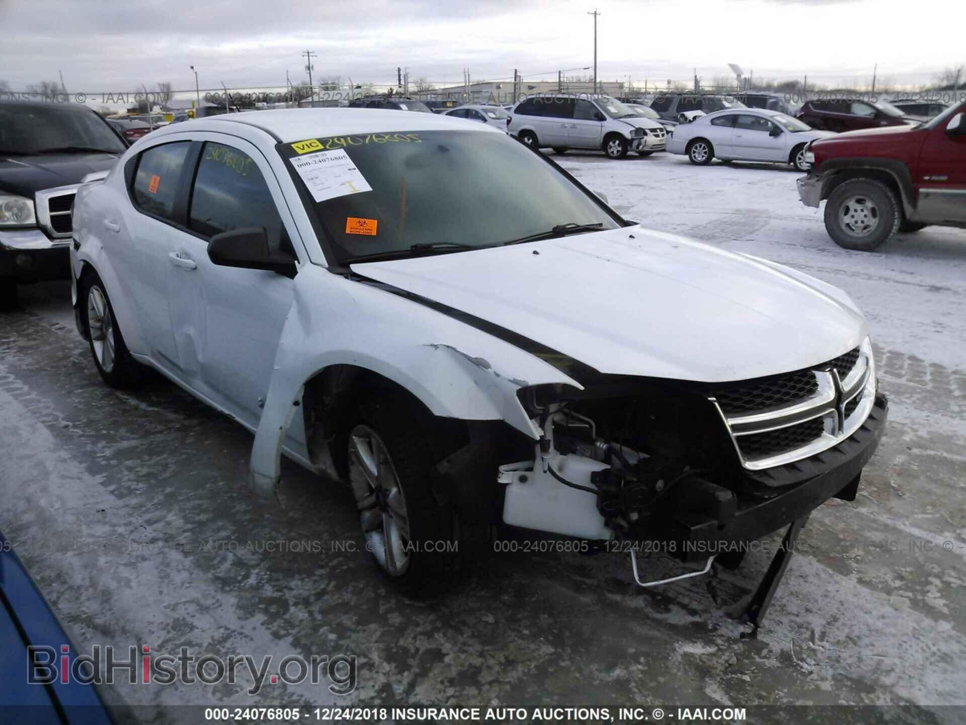 Photo 1C3CDZAG6CN256060 - DODGE AVENGER 2012