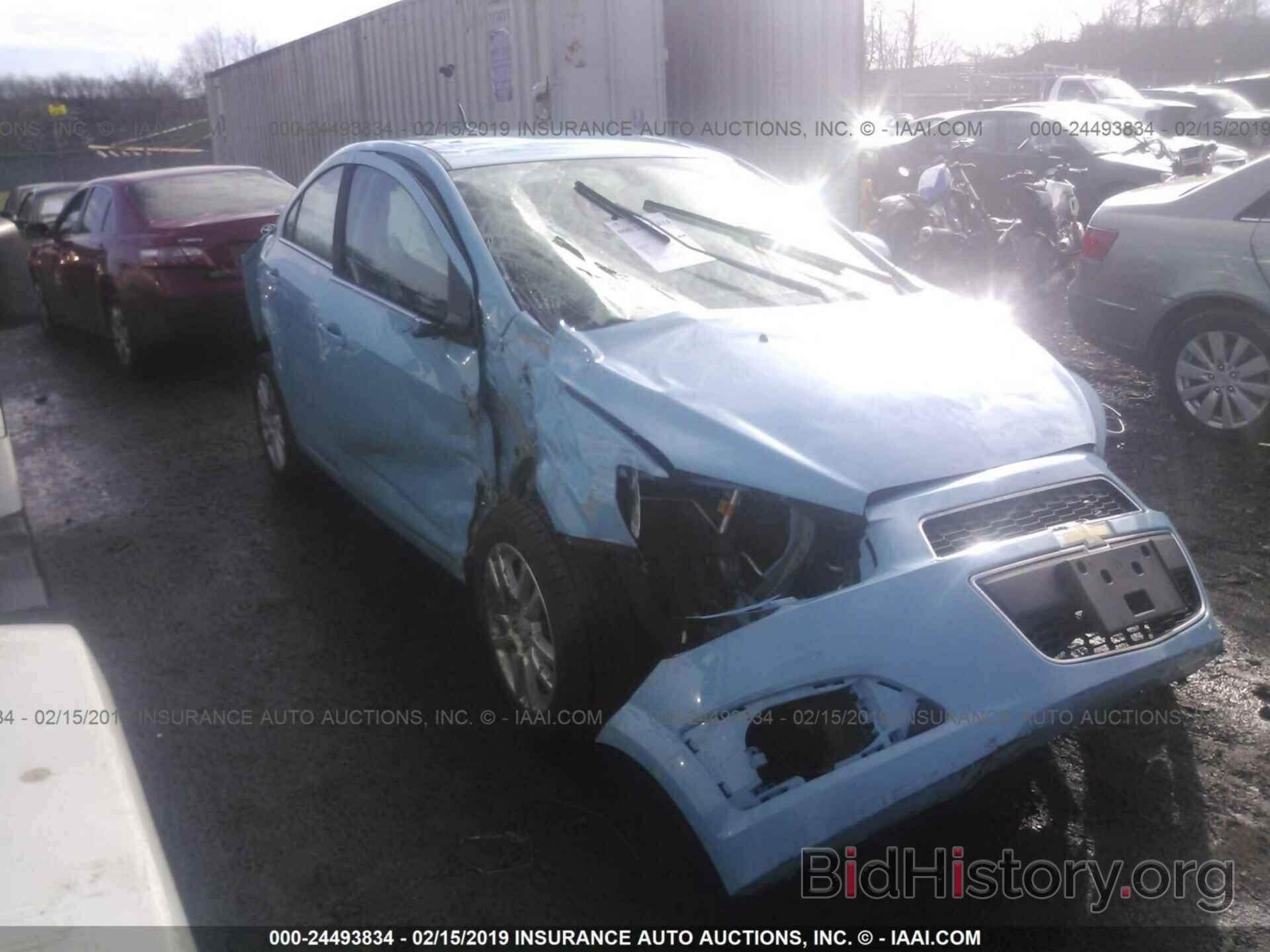 Photo 1G1JC5SH6E4180587 - CHEVROLET SONIC 2014