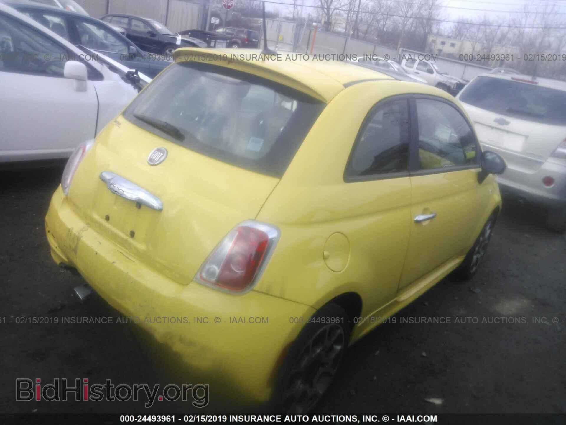 2012 FIAT 500 - VIN: 3C3CFFBR1CT203601 - Фото 4