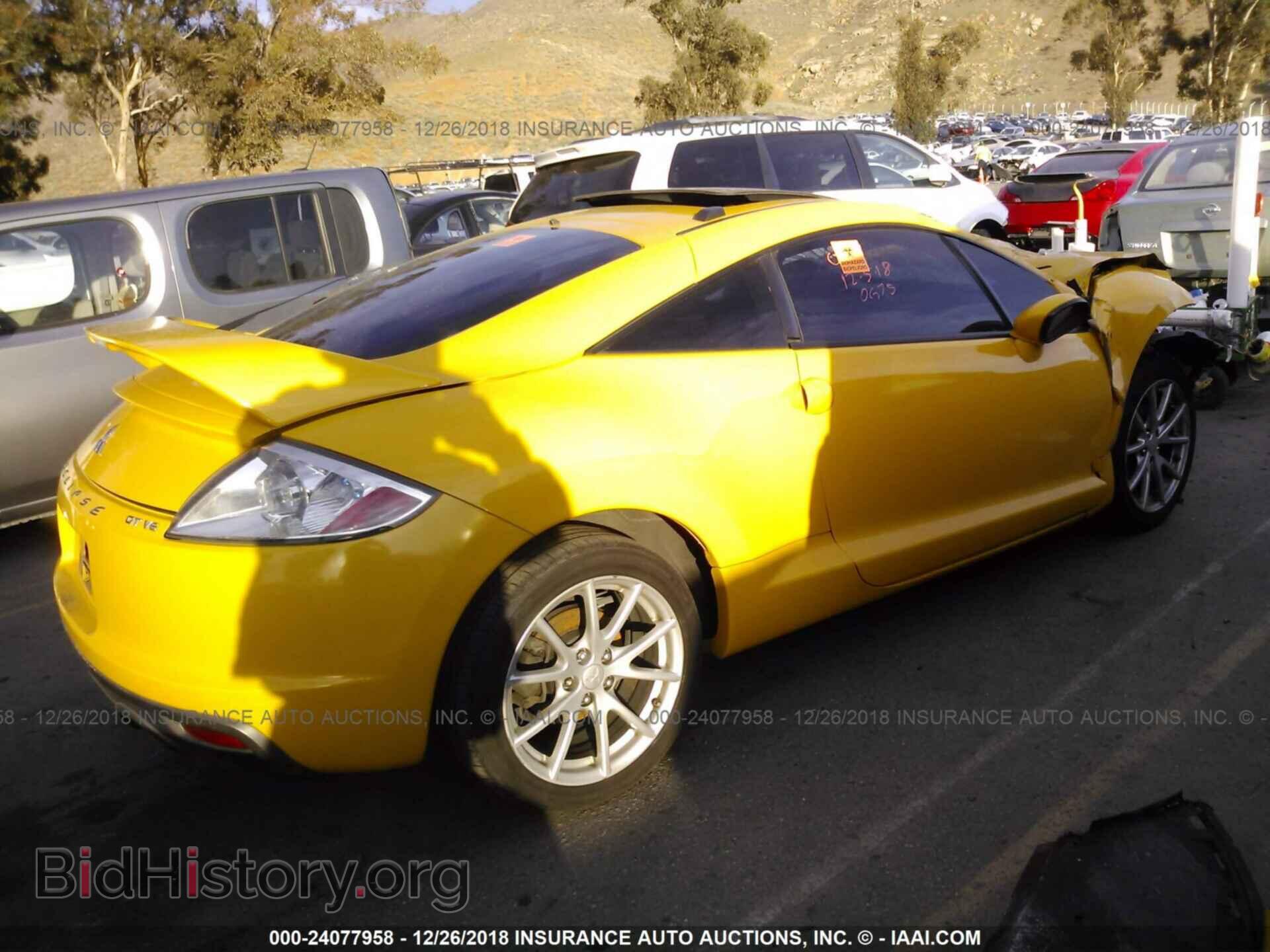 2009 MITSUBISHI ECLIPSE - VIN: 4A3AK34T59E021170 - Фото 4