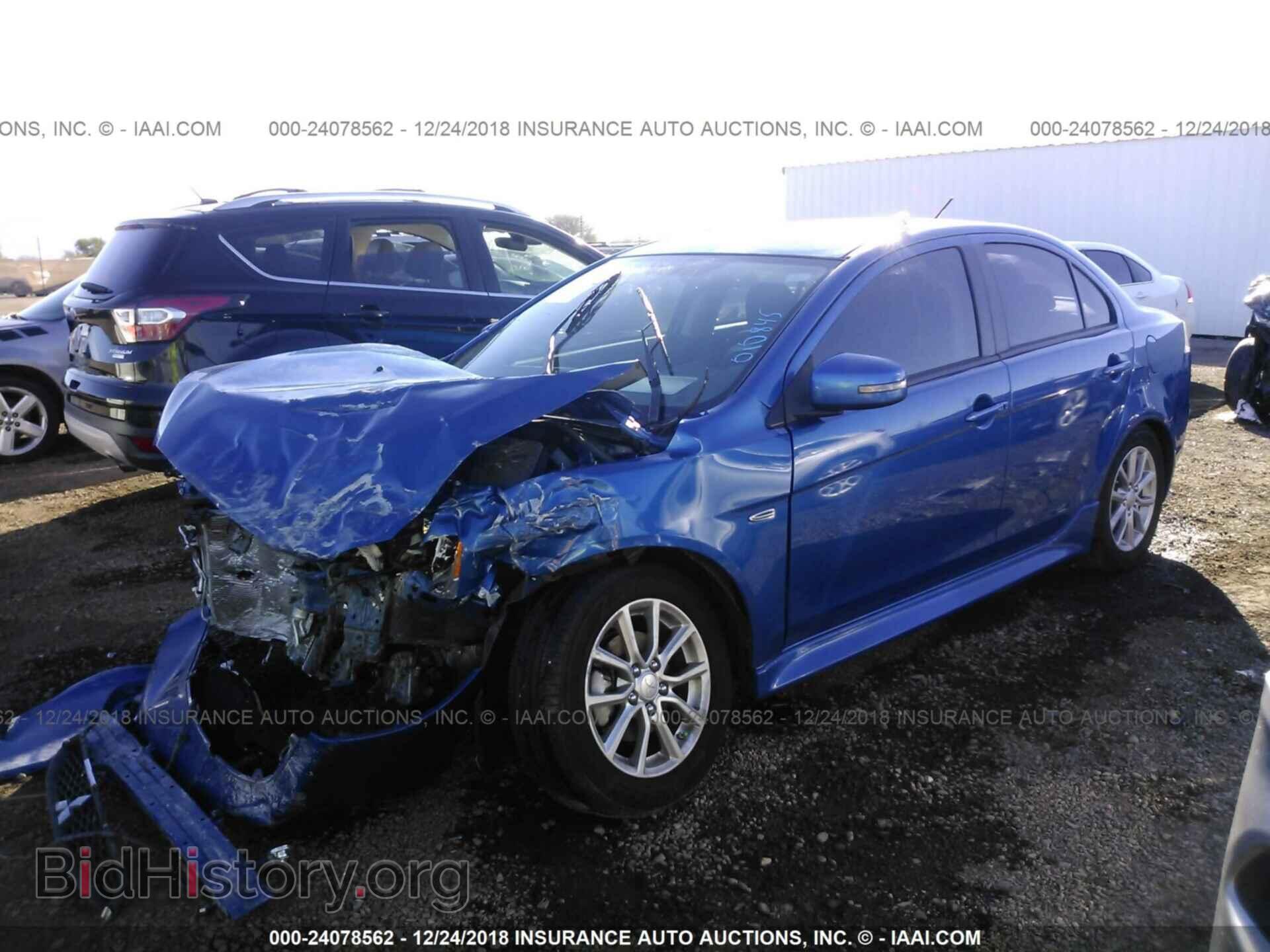 2016 MITSUBISHI LANCER - VIN: JA32V2FWXGU010845 - Фото 2
