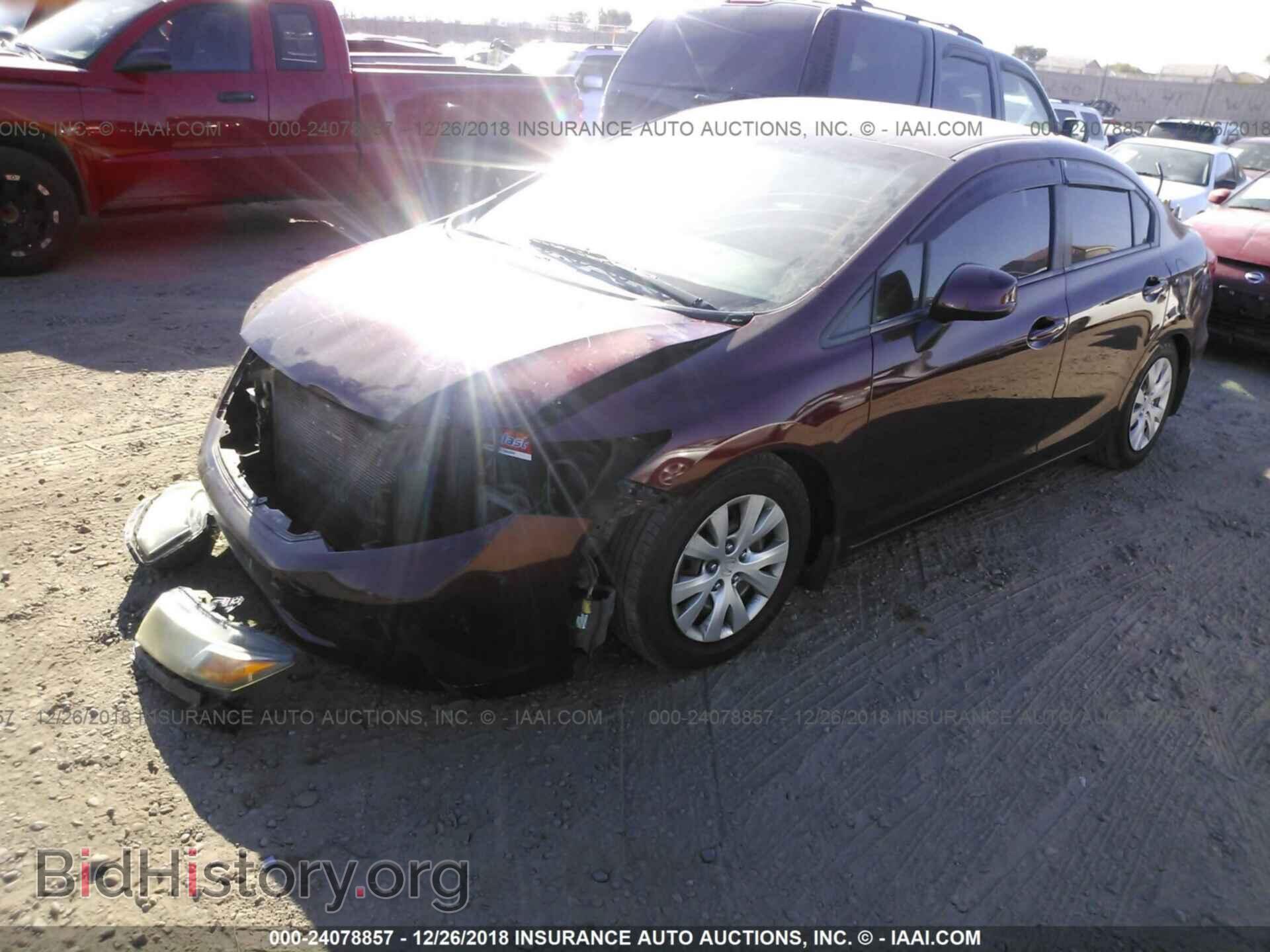 2012 HONDA CIVIC - VIN: 19XFB2E53CE067434 - Фото 2