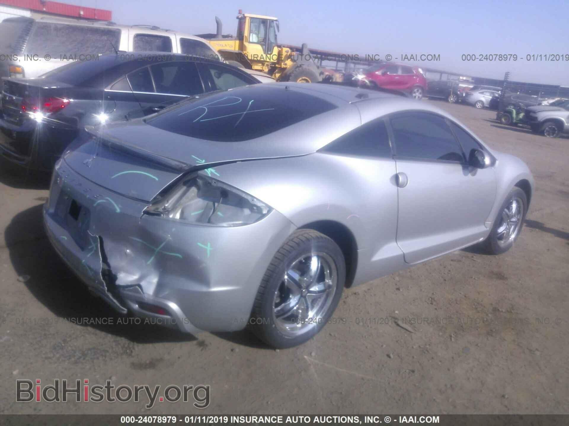 2009 MITSUBISHI ECLIPSE - VIN: 4A3AK24F39E041258 - Фото 4