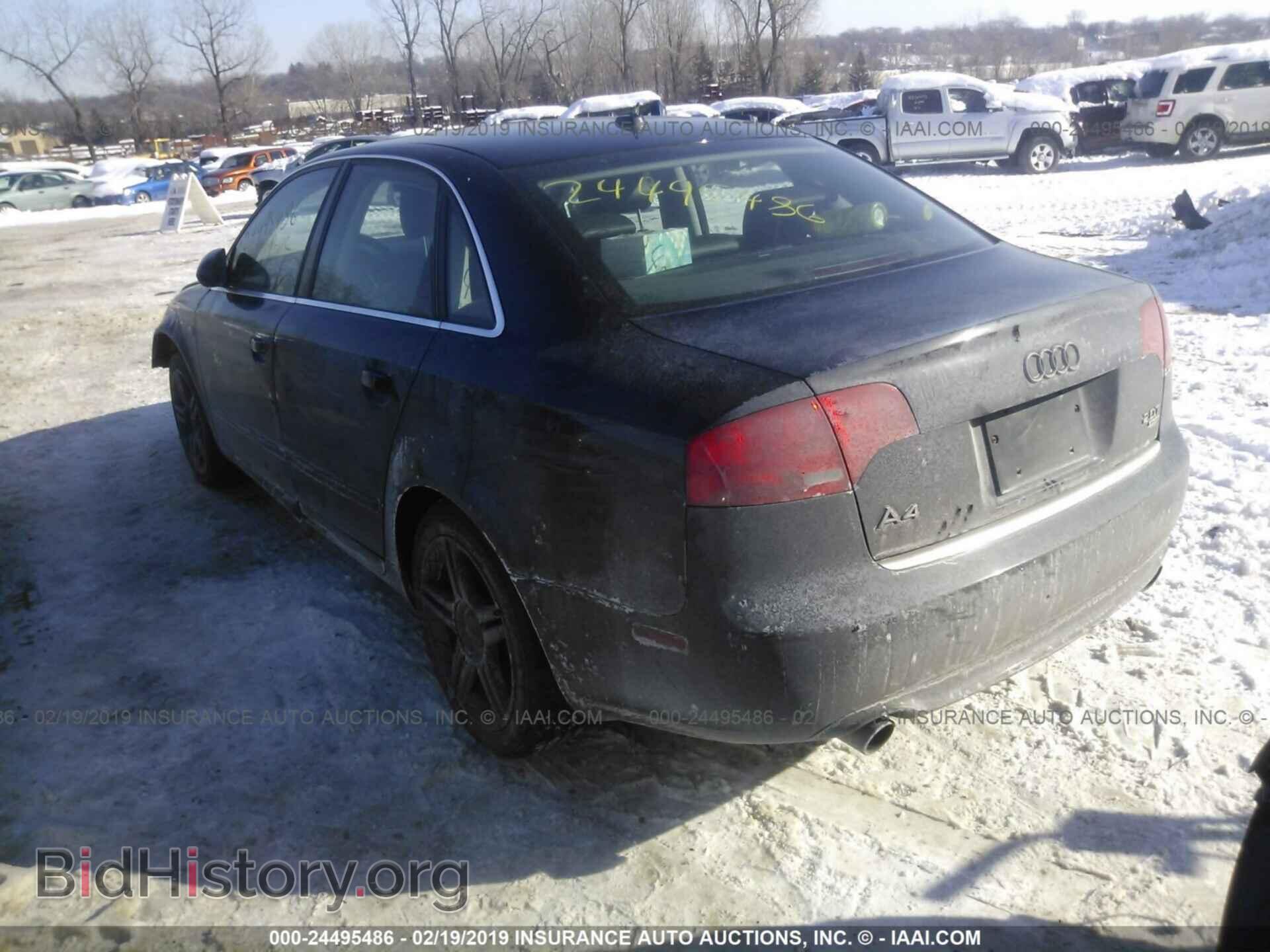 2008 AUDI A4 - VIN: WAUDF78E18A059585 - Фото 3