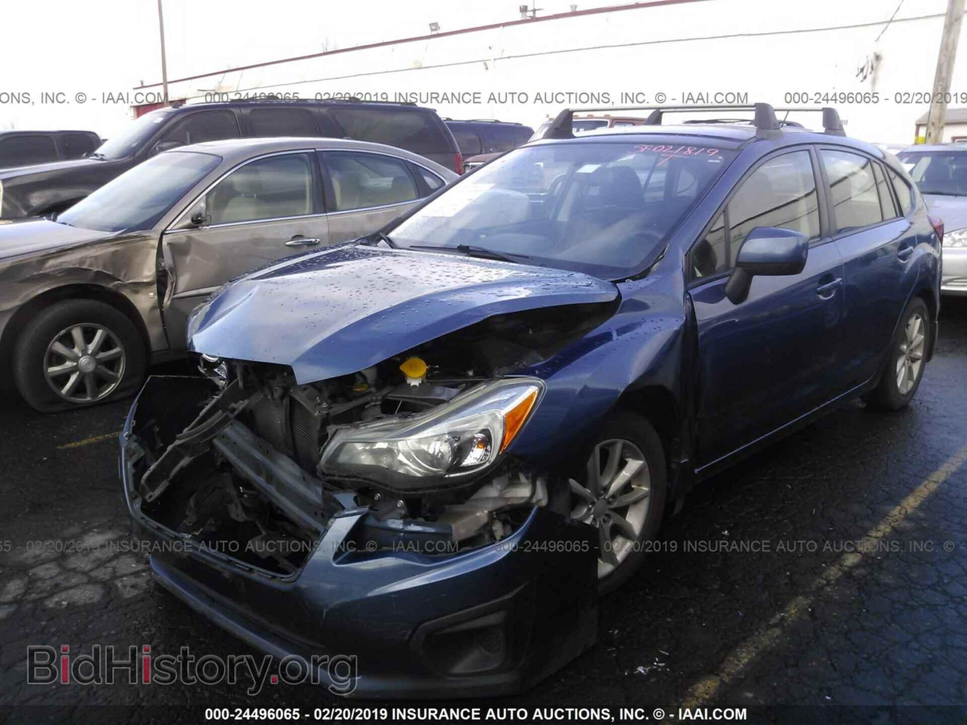 2013 SUBARU IMPREZA - VIN: JF1GPAC66DH869974 - Фото 2