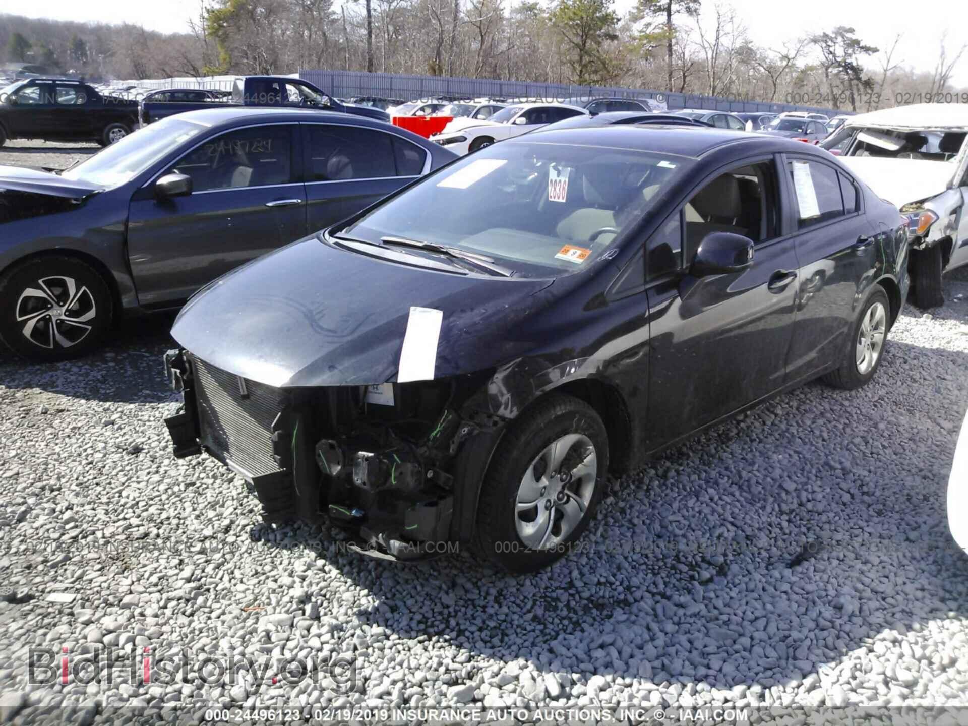 2013 HONDA CIVIC - VIN: 19XFB2F58DE234063 - Фото 2