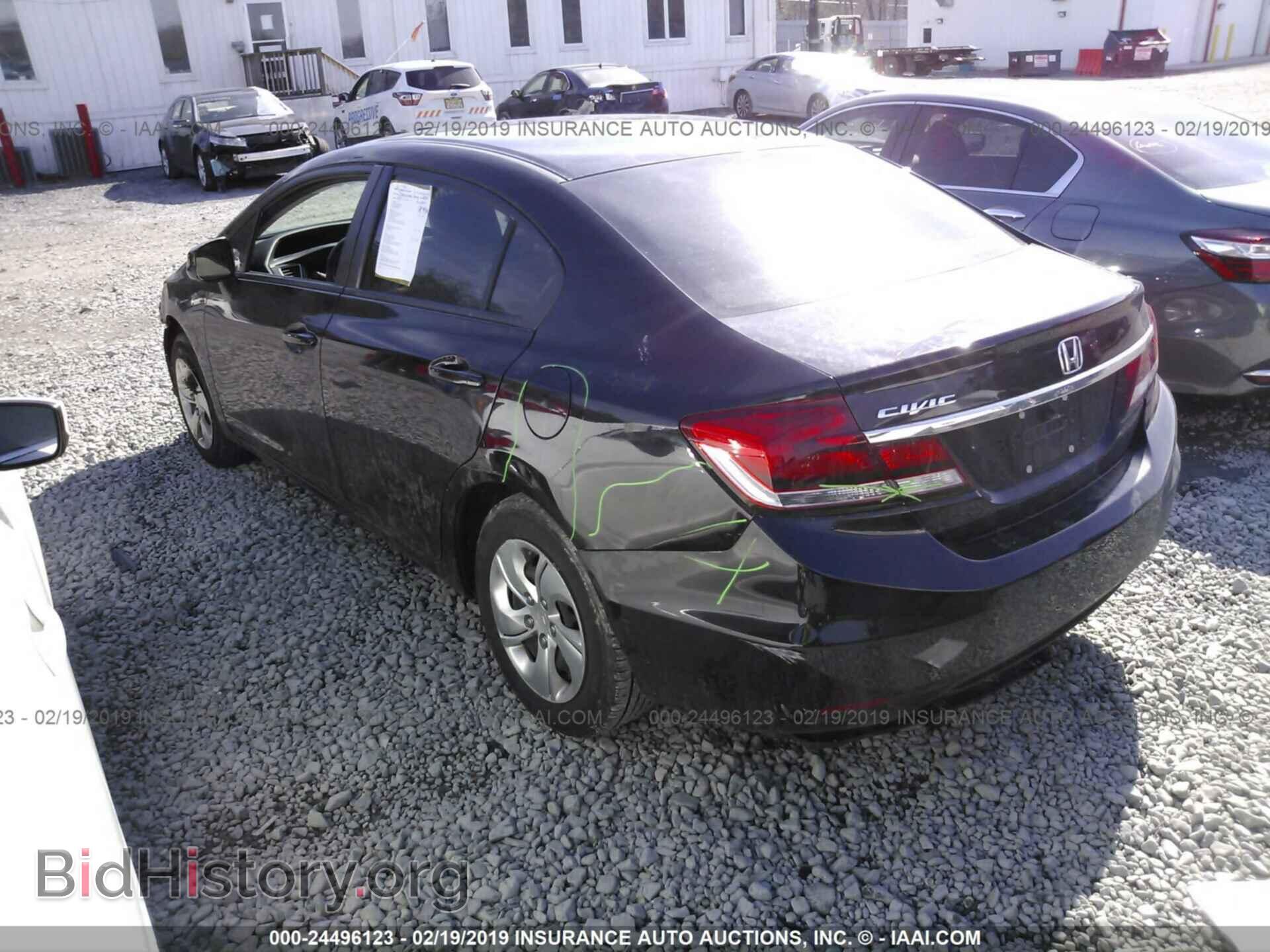 2013 HONDA CIVIC - VIN: 19XFB2F58DE234063 - Фото 3