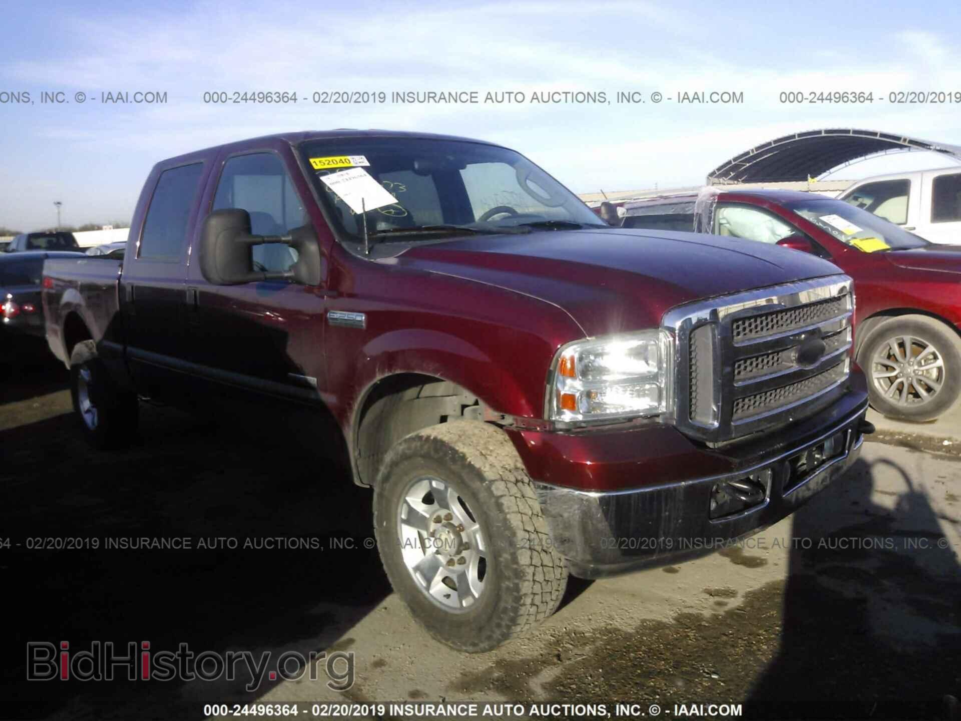 Photo 1FTSW21P45EA33964 - FORD F250 2005