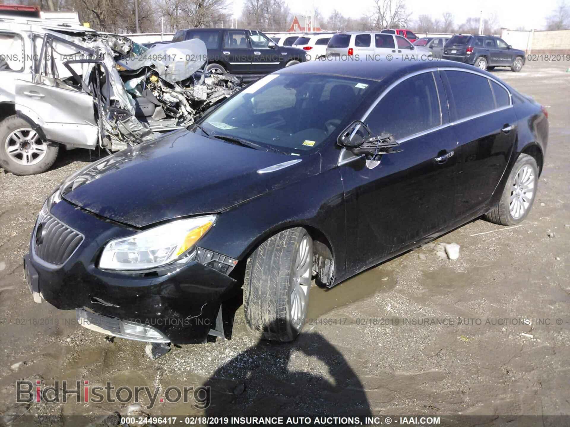 2012 BUICK REGAL - VIN: 2G4GS5EVXC9204143 - Фото 2