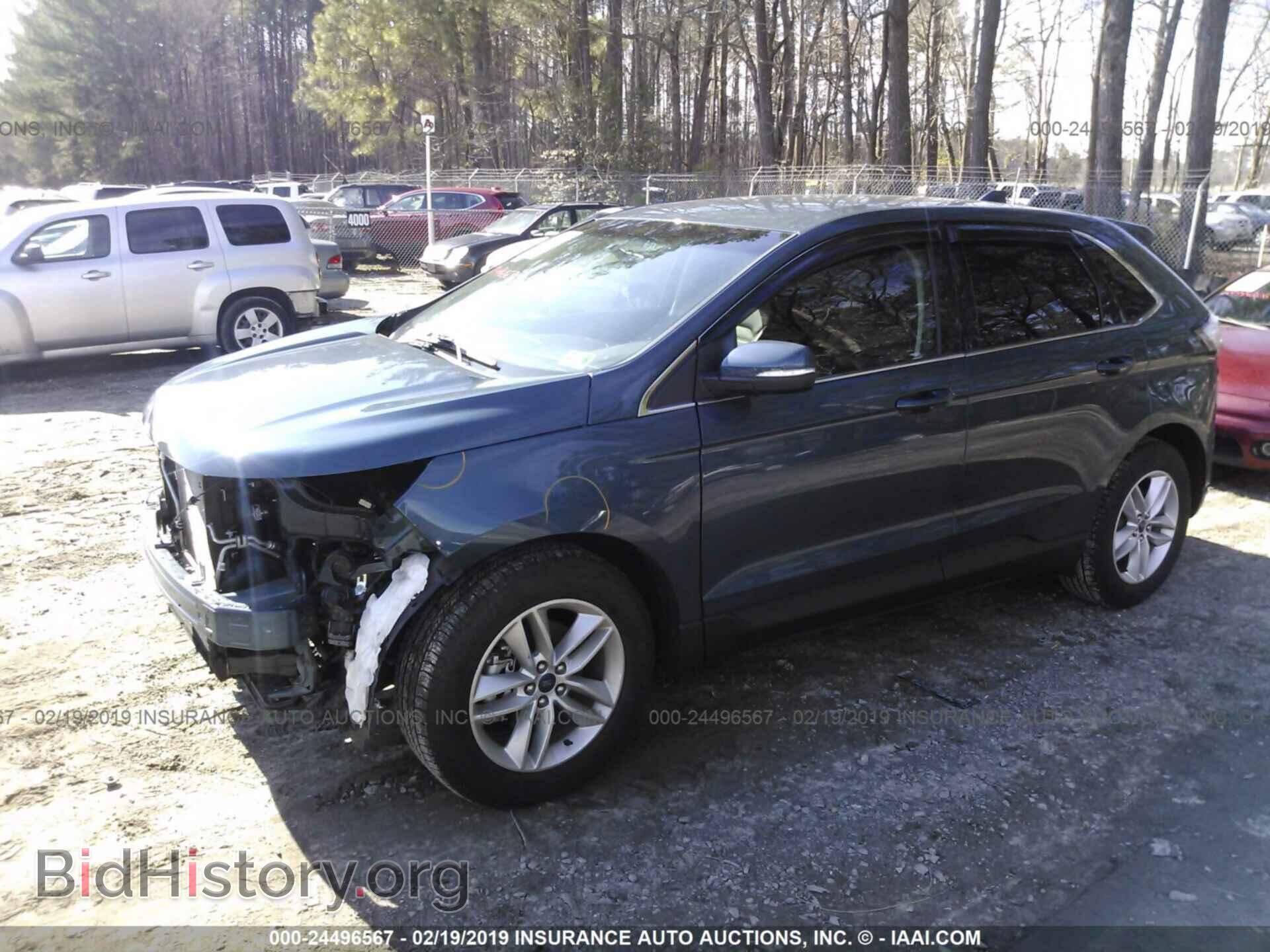 2016 FORD EDGE - VIN: 2FMPK3J97GBB25959 - Фото 2