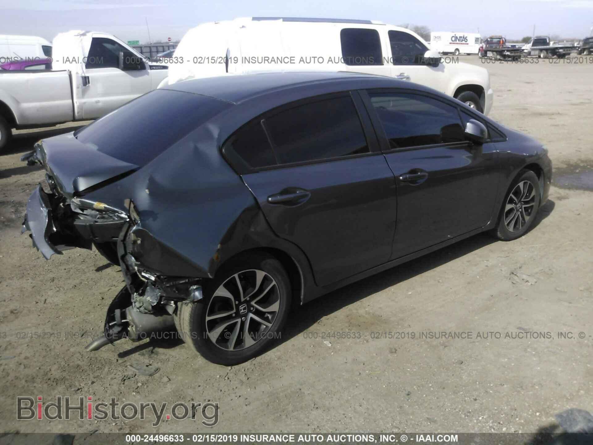 2013 HONDA CIVIC - VIN: 19XFB2F82DE229953 - Фото 4