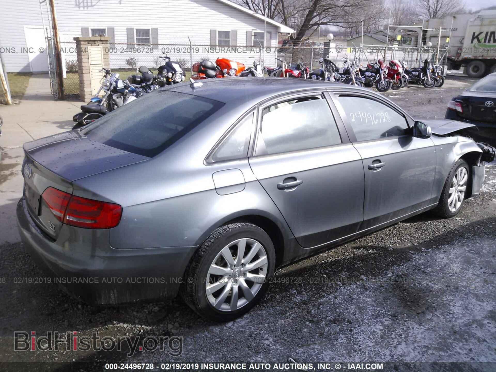 2012 AUDI A4 - VIN: WAUBFAFL6CN004539 - Photo 4