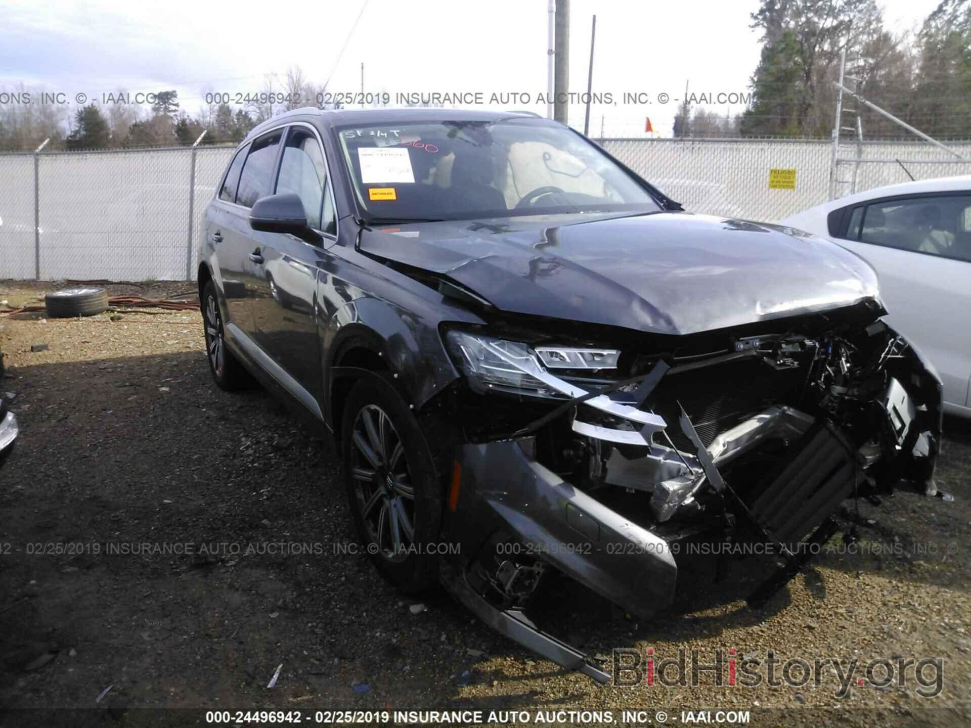 Photo WA1LAAF75KD006788 - AUDI Q7 2019