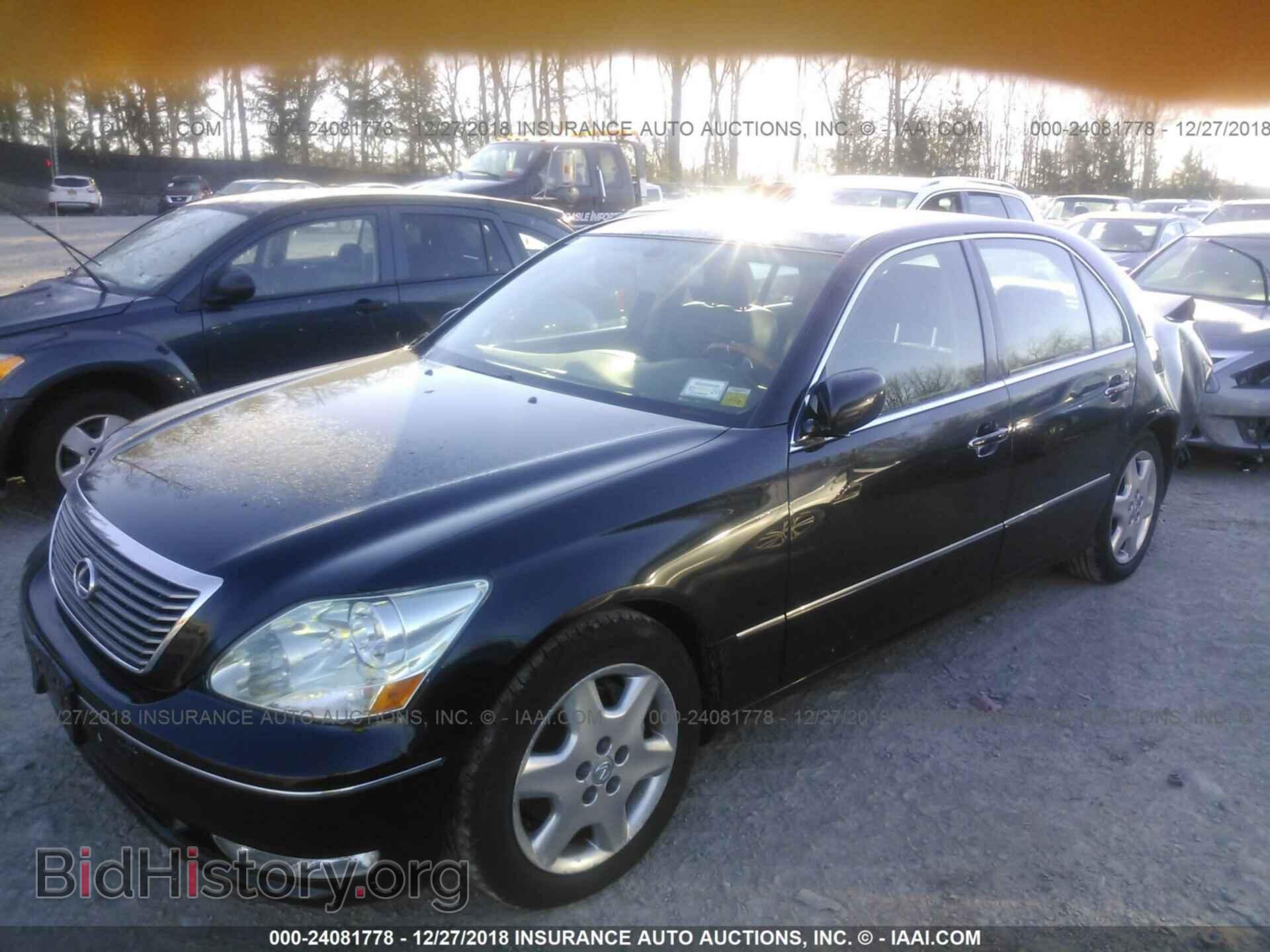 2004 LEXUS LS - VIN: JTHBN36F840170571 - Photo 2