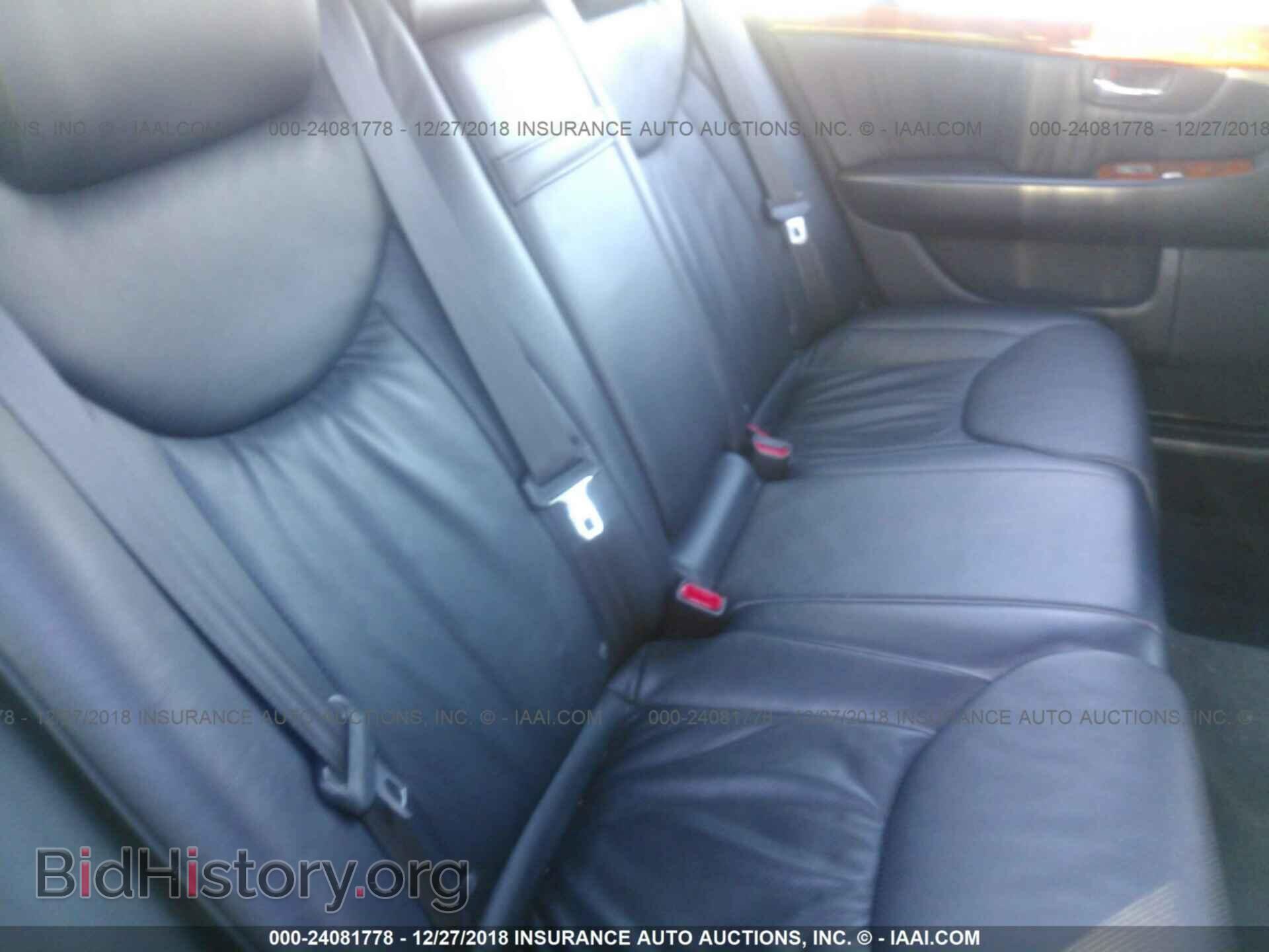 2004 LEXUS LS - VIN: JTHBN36F840170571 - Photo 8
