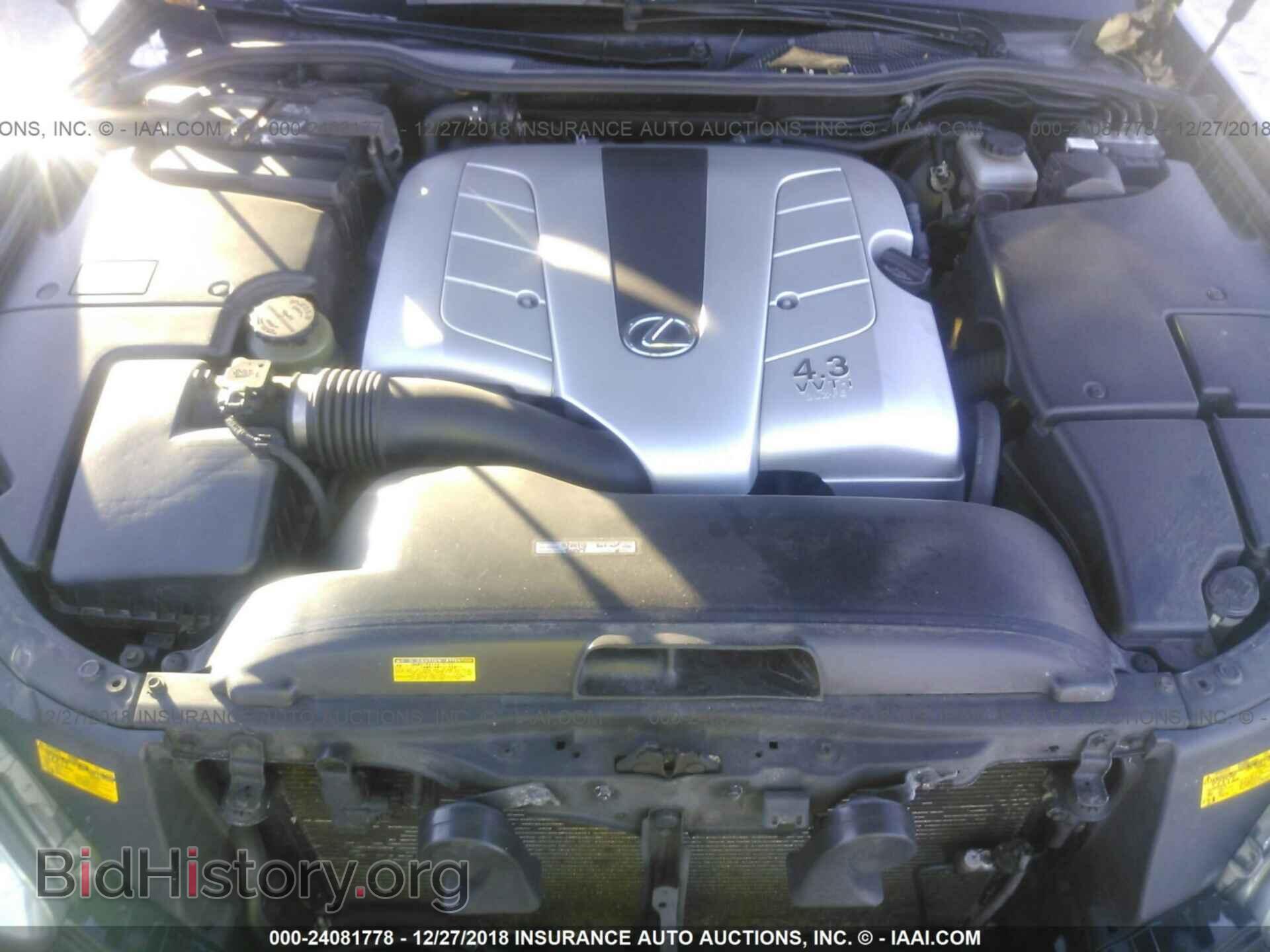 2004 LEXUS LS - VIN: JTHBN36F840170571 - Photo 10
