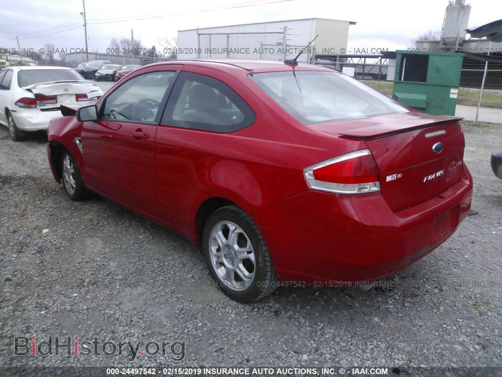 2008 FORD FOCUS - VIN: 1FAHP33N98W190029 - Фото 3