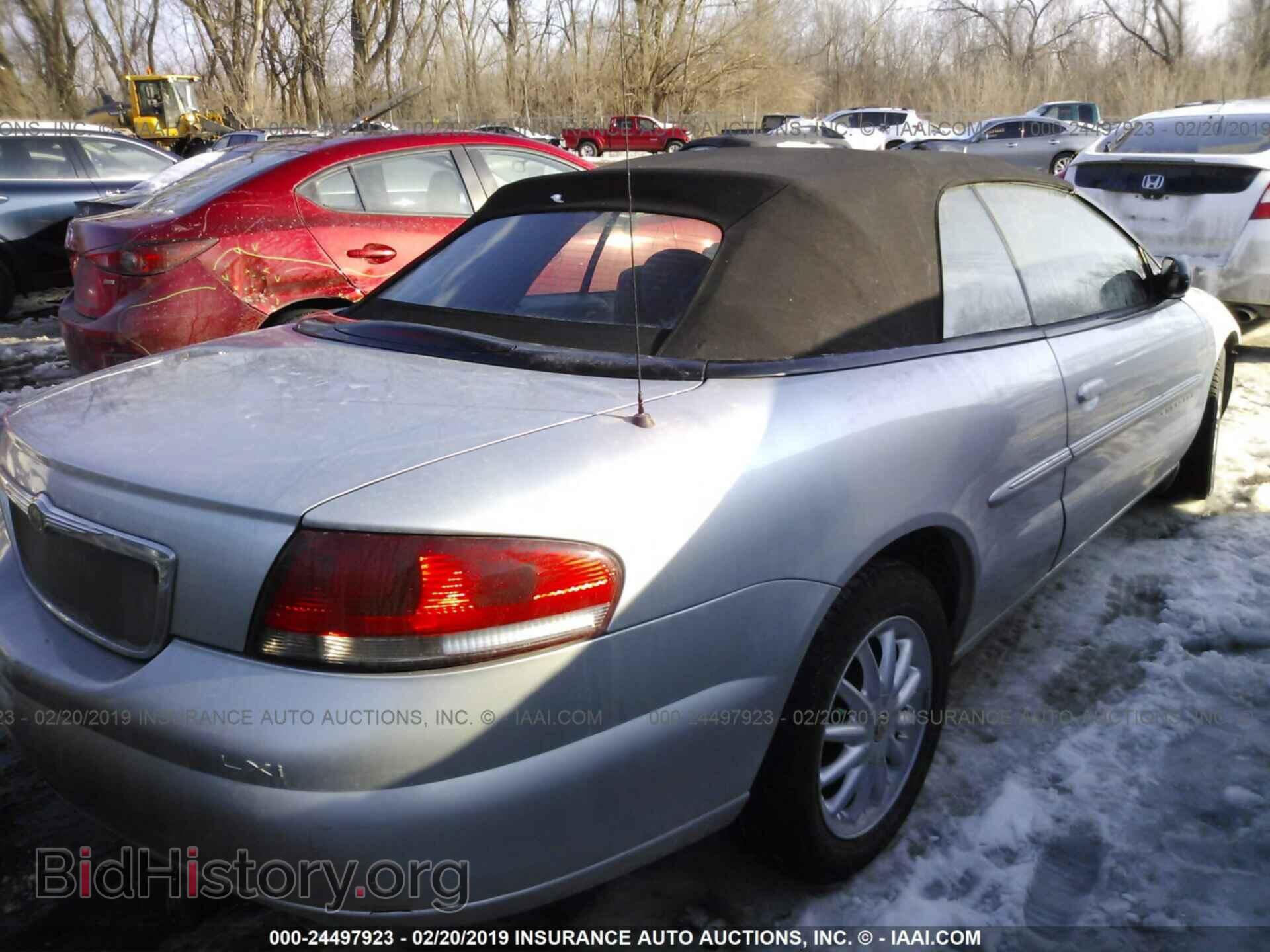 2001 CHRYSLER SEBRING - VIN: 1C3EL55U21N720432 - Photo 4