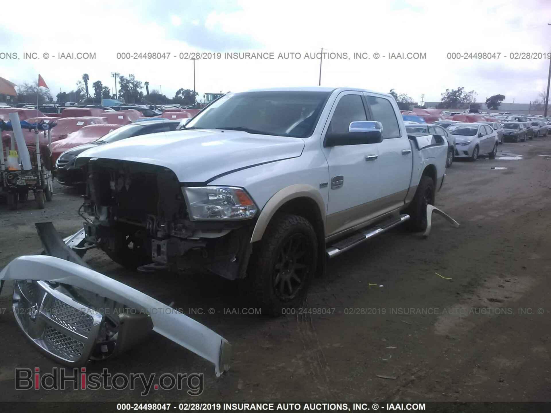 2012 DODGE RAM 1500 - VIN: 1C6RD7PT9CS274785 - Фото 2