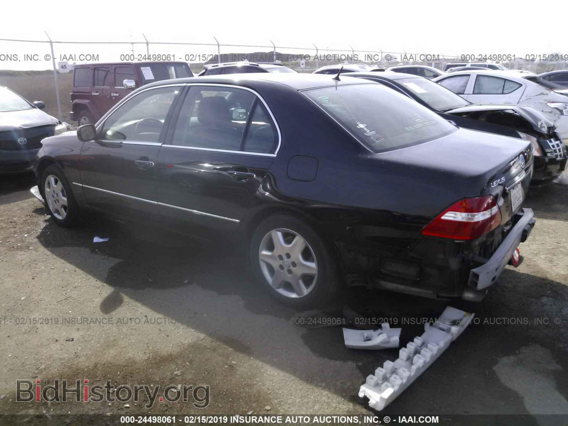 2004 LEXUS LS - VIN: JTHBN36FX40163962 - Фото 3
