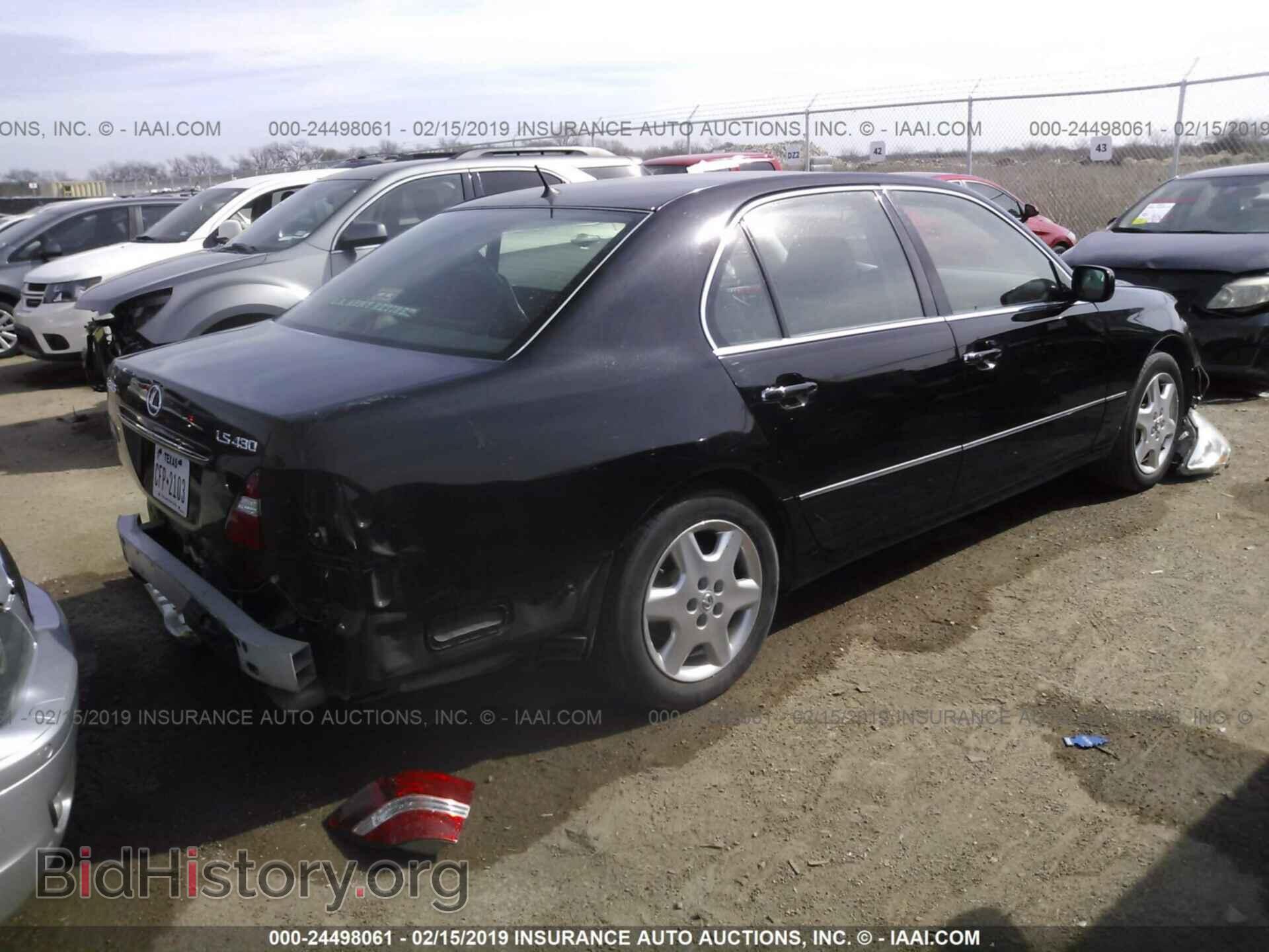 2004 LEXUS LS - VIN: JTHBN36FX40163962 - Фото 4